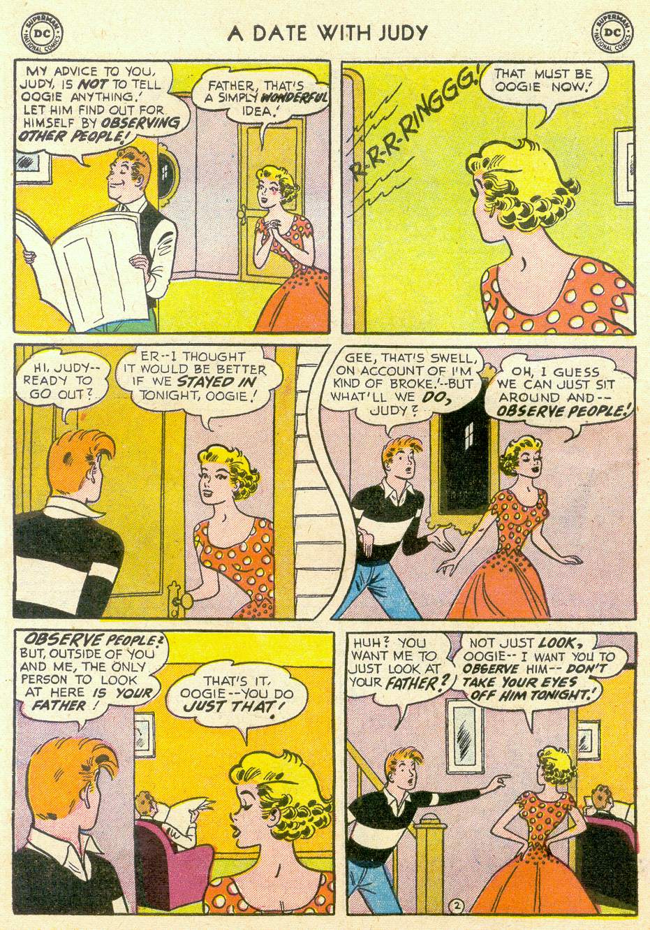 Read online A Date with Judy comic -  Issue #55 - 27