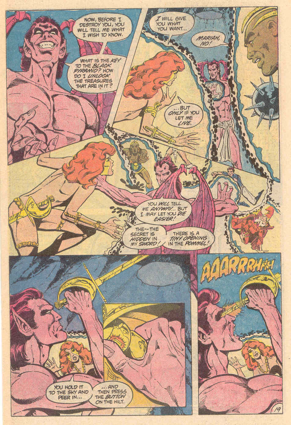 Read online Warlord (1976) comic -  Issue #66 - 19