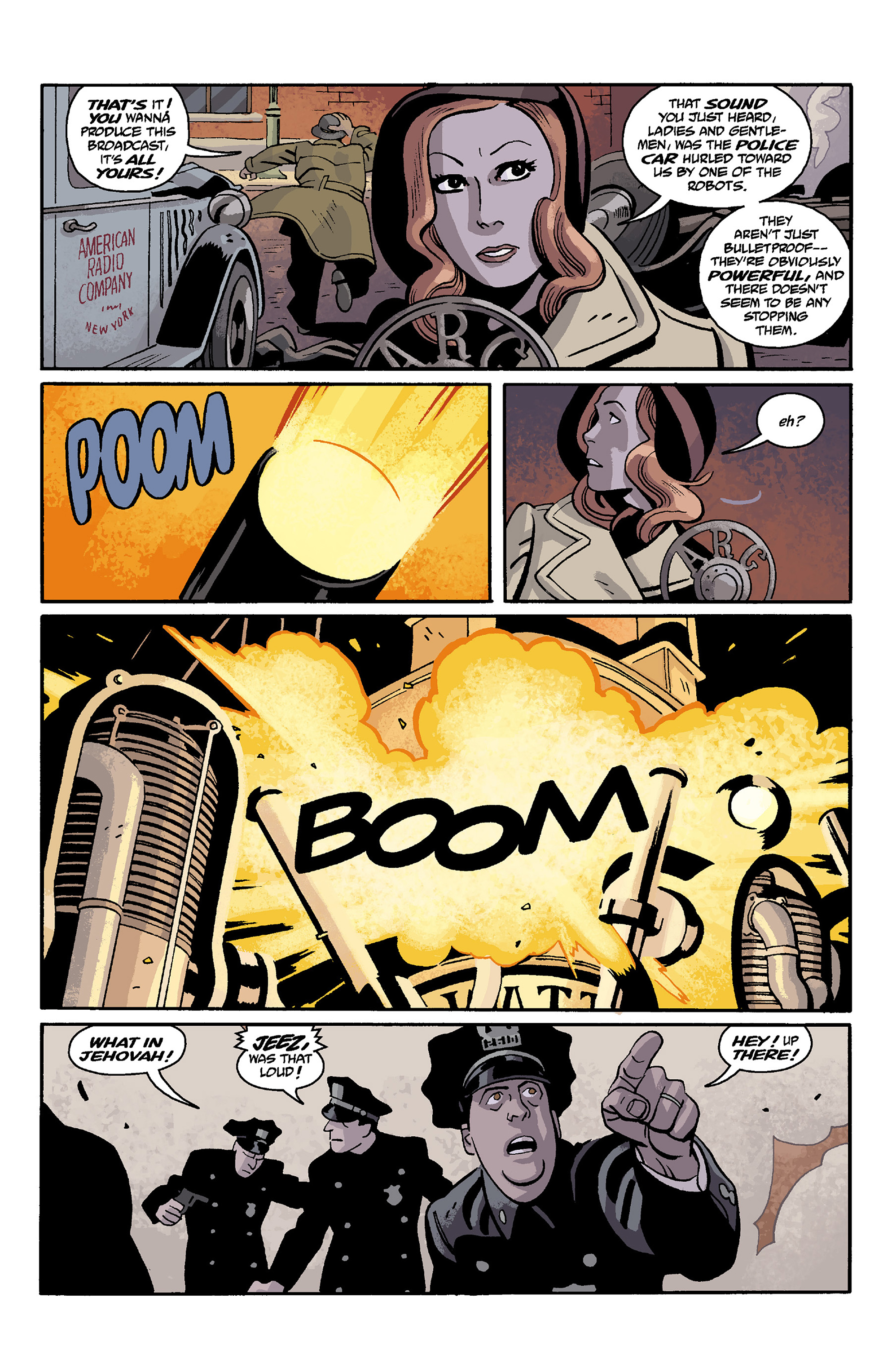 Read online Lobster Johnson: Metal Monsters of Midtown comic -  Issue #1 - 5