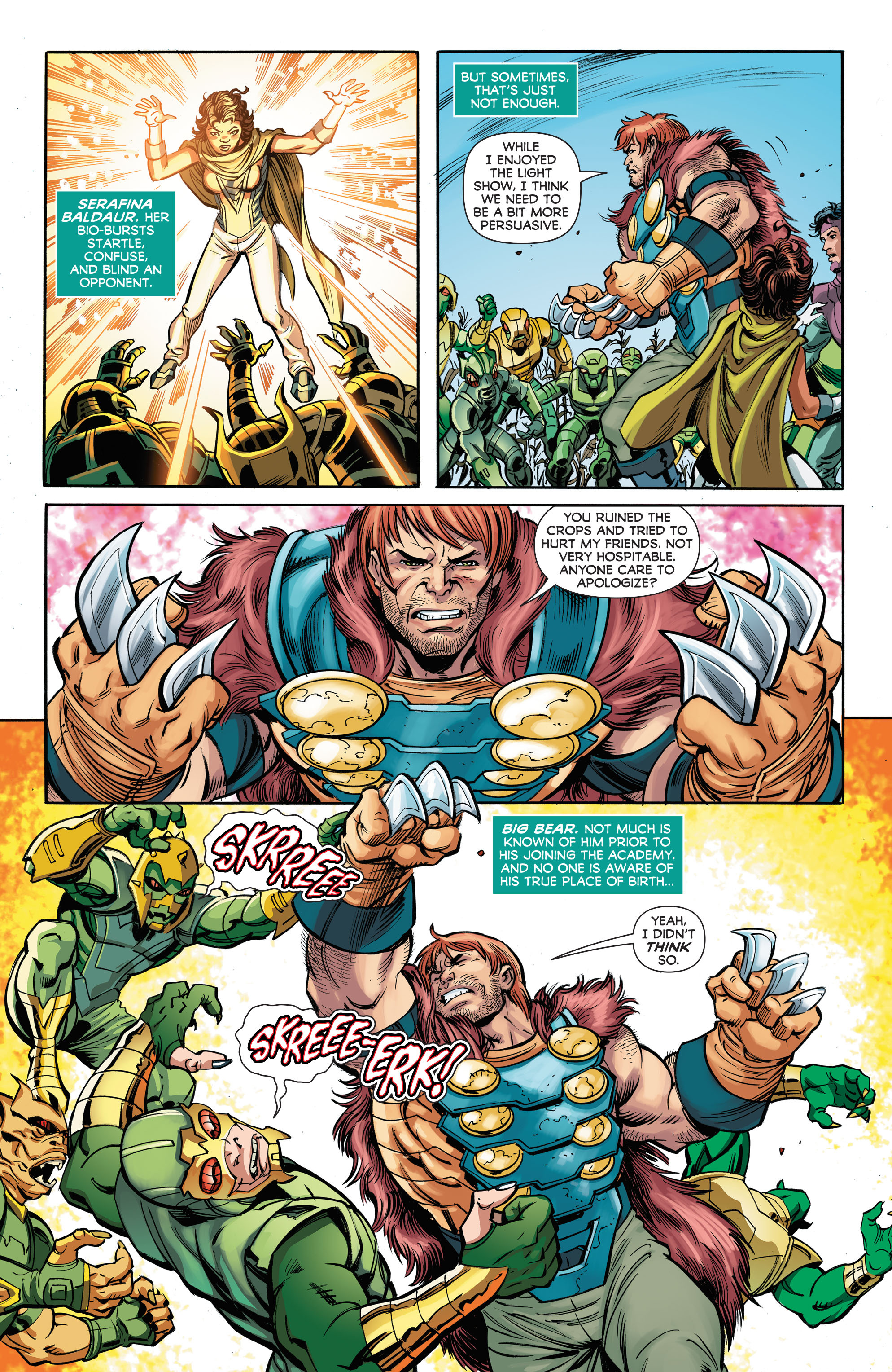 Read online Infinity Man and the Forever People comic -  Issue #2 - 12