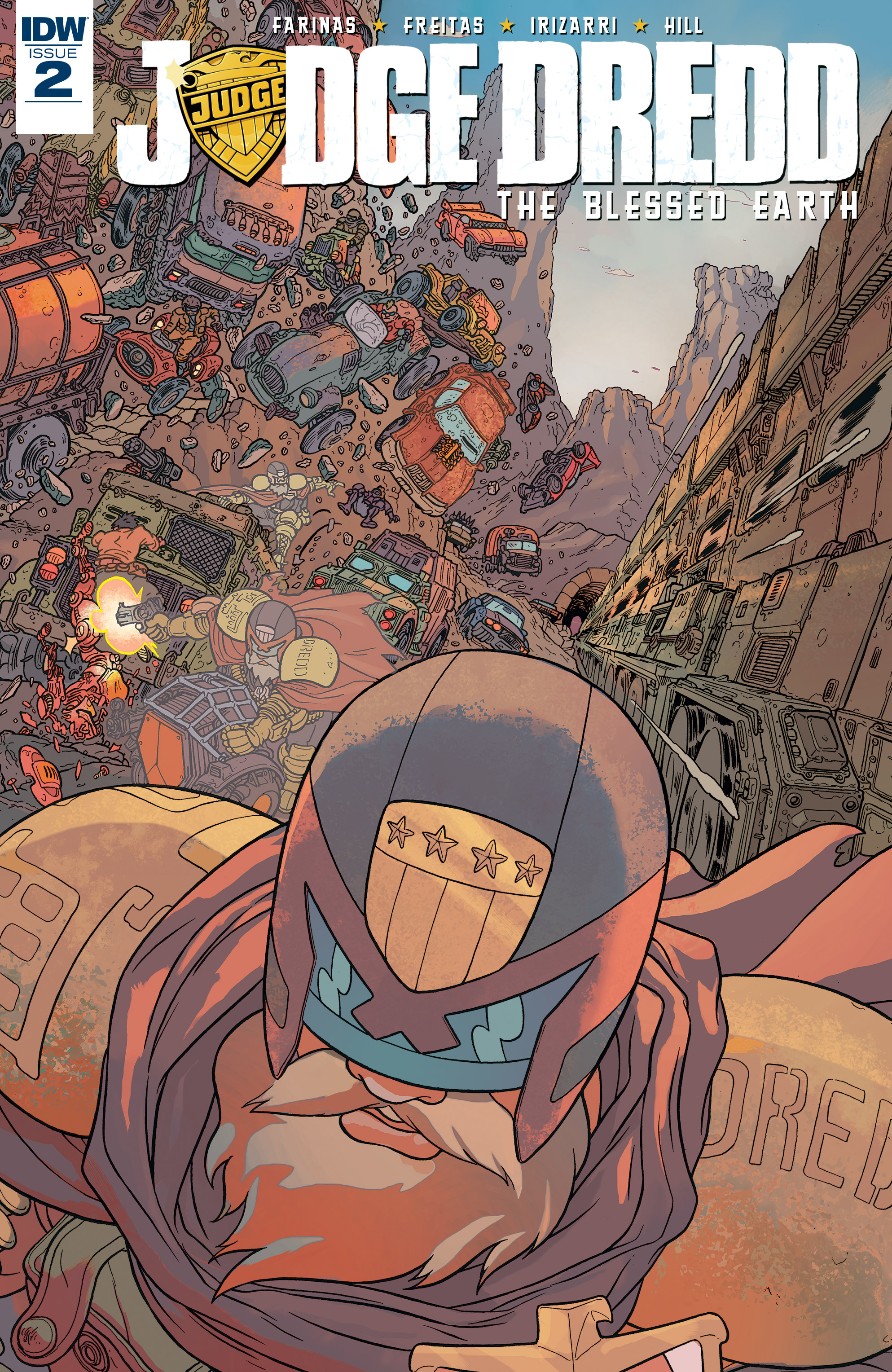 Read online Judge Dredd: The Blessed Earth comic -  Issue #2 - 1