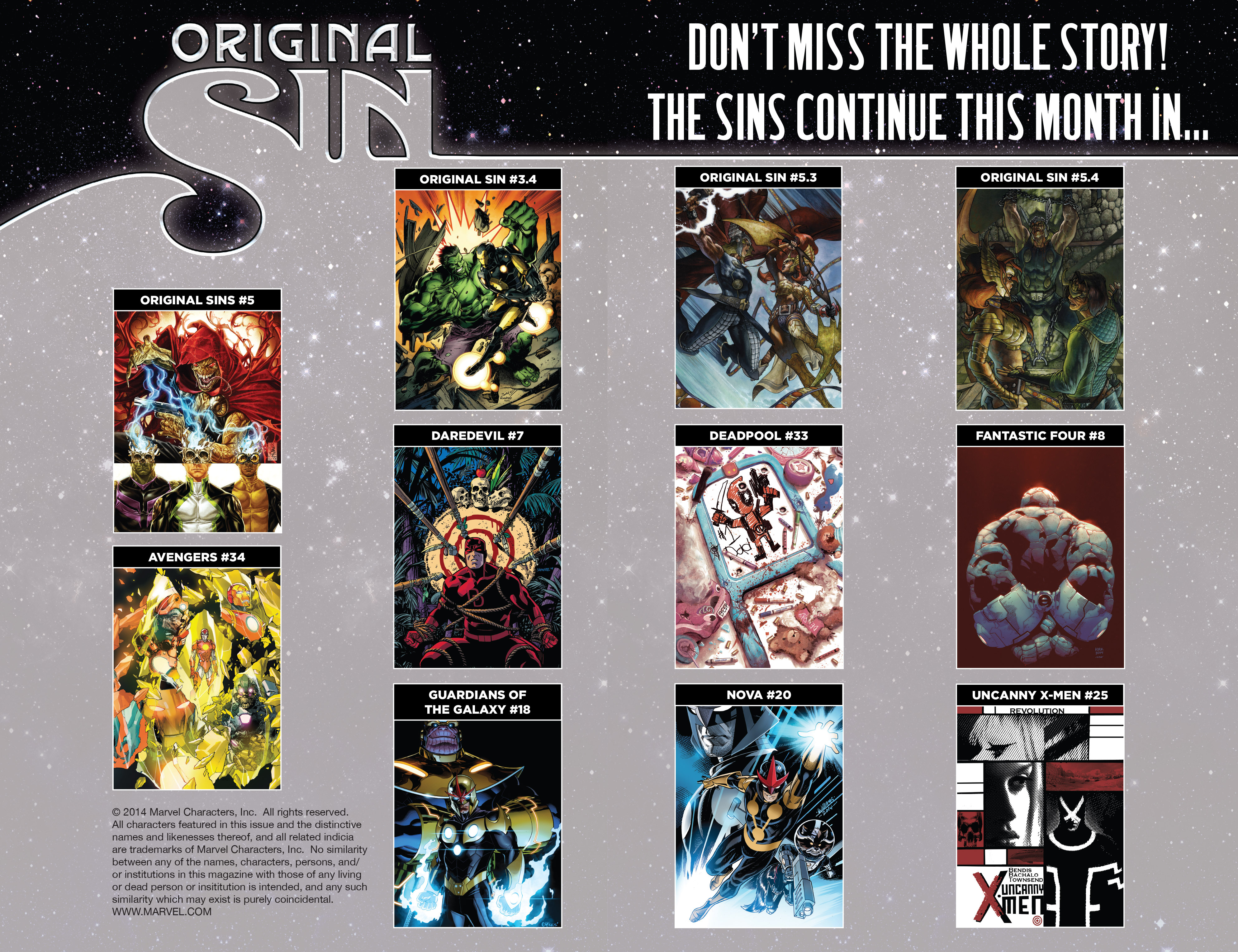 Read online Original Sin comic -  Issue # _Special 7 - 23
