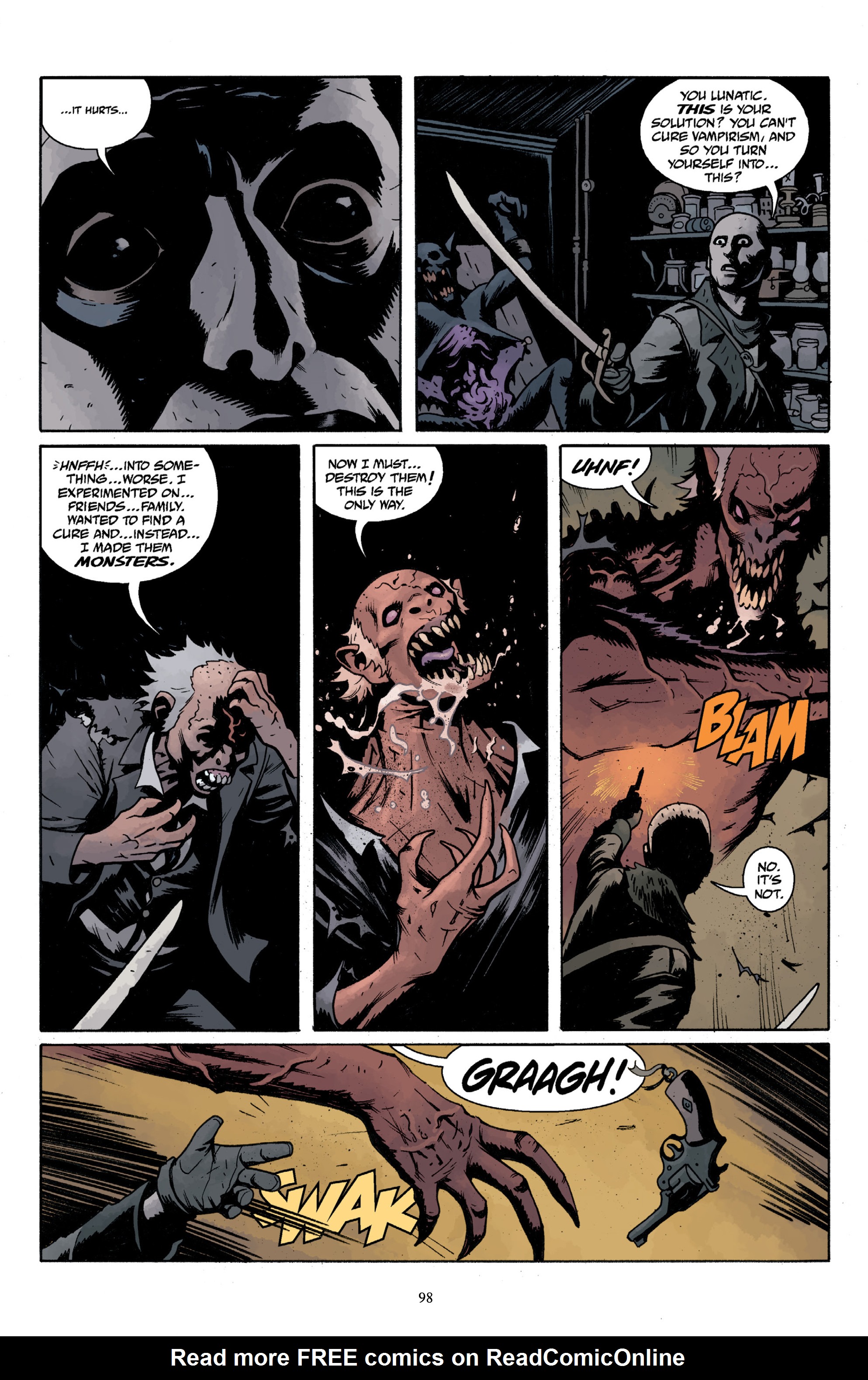 Read online Baltimore Volume 3: A Passing Stranger and Other Stories comic -  Issue # Full - 100
