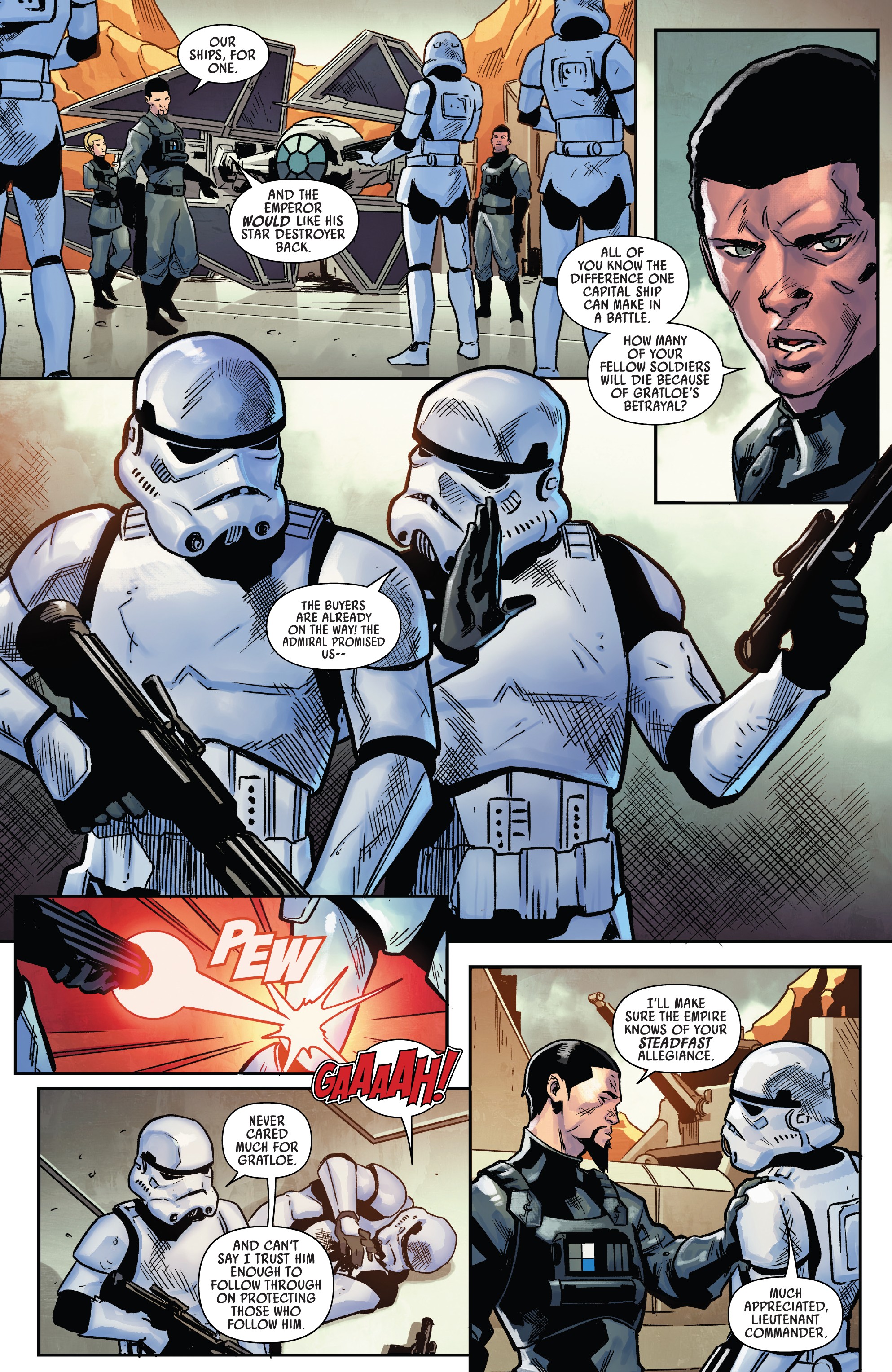 Read online Star Wars: Tie Fighter comic -  Issue #3 - 6