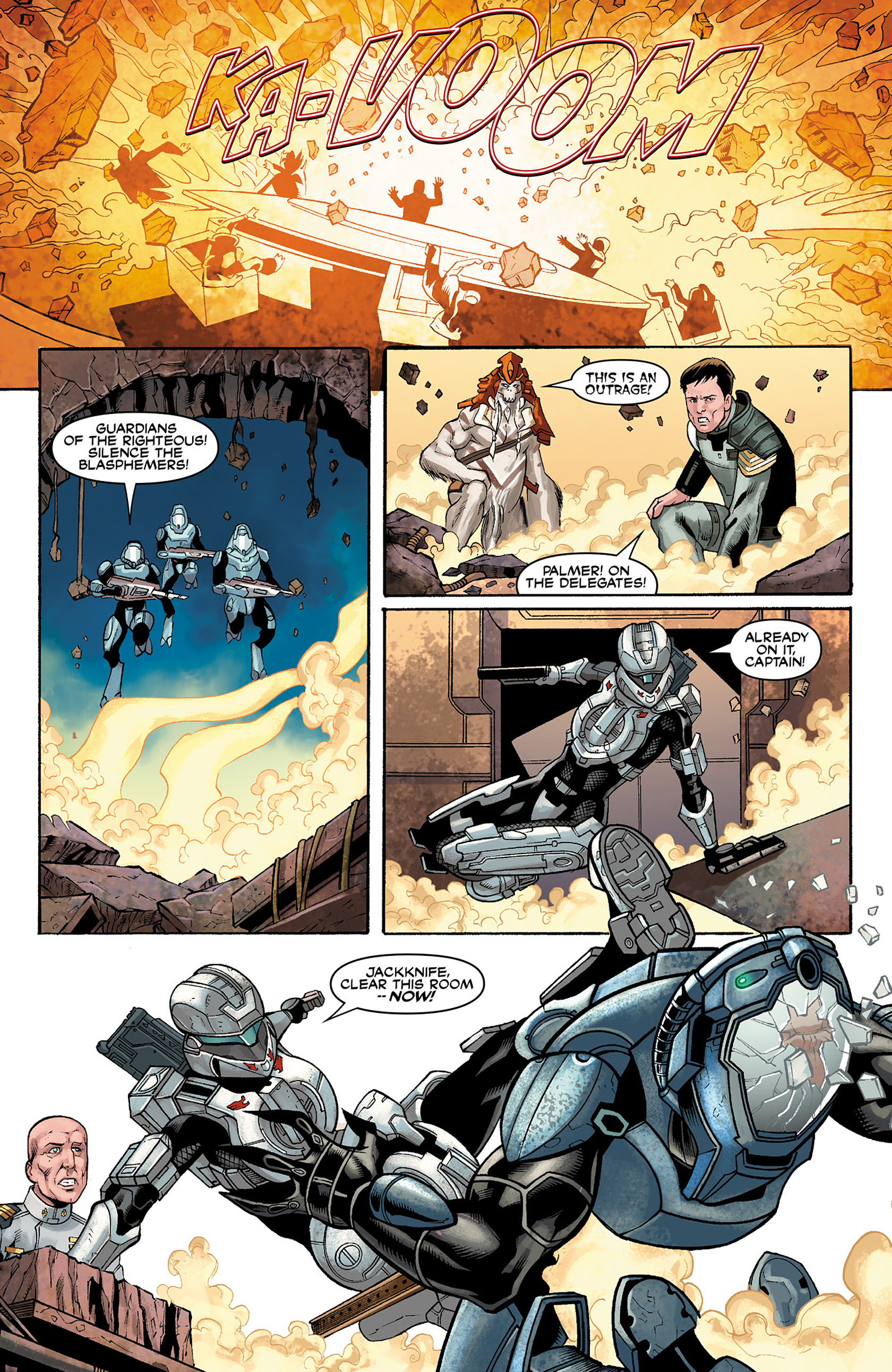 Read online Halo: Escalation comic -  Issue #1 - 20