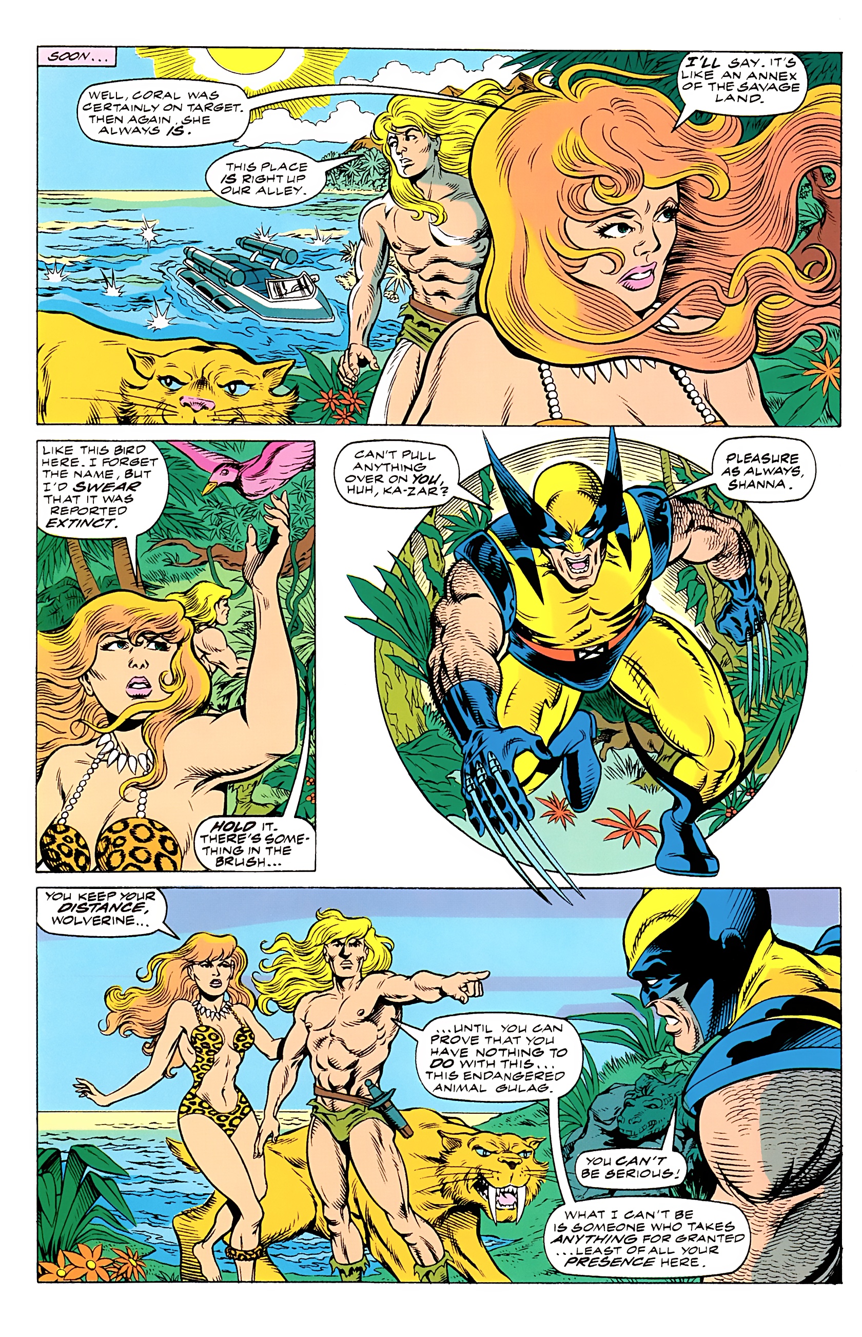 Read online Wolverine: Global Jeopardy comic -  Issue # Full - 14