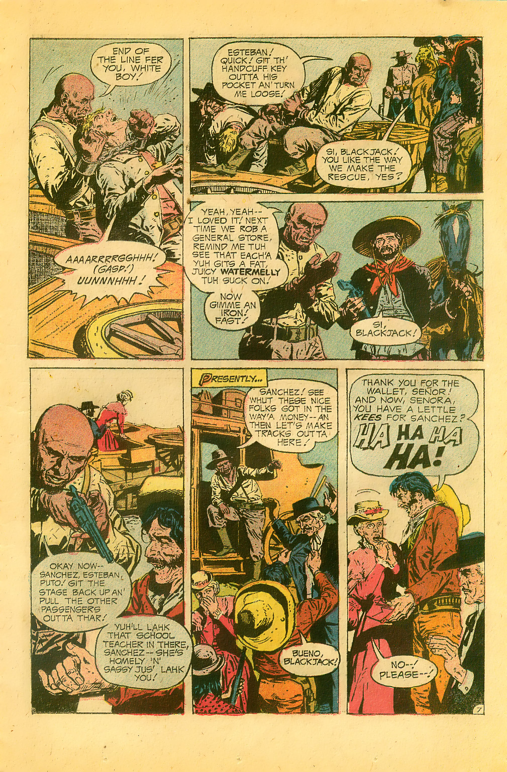 Read online Weird Western Tales (1972) comic -  Issue #22 - 11