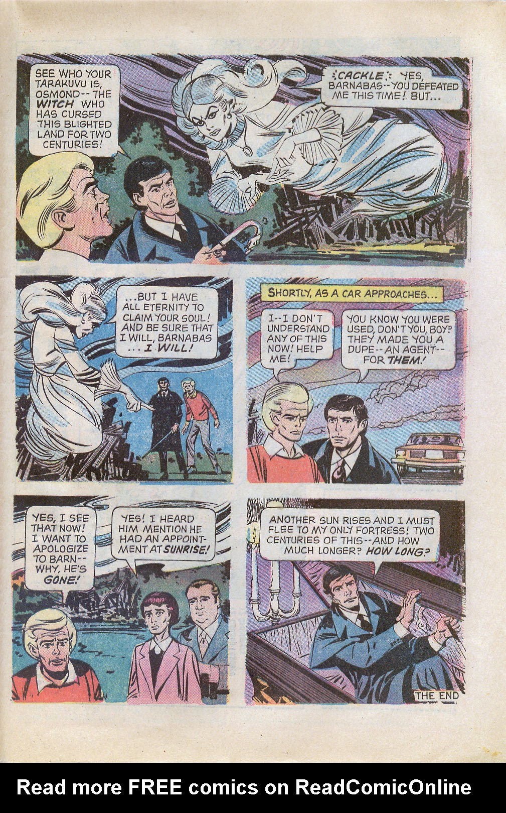 Read online Dark Shadows (1969) comic -  Issue #22 - 33