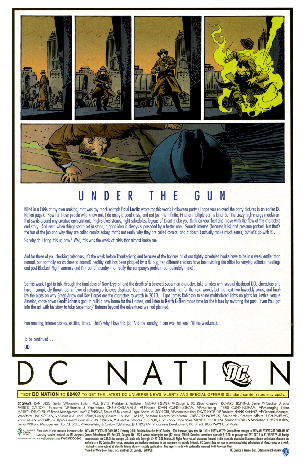 Read online Batman: Streets Of Gotham comic -  Issue #7 - 32