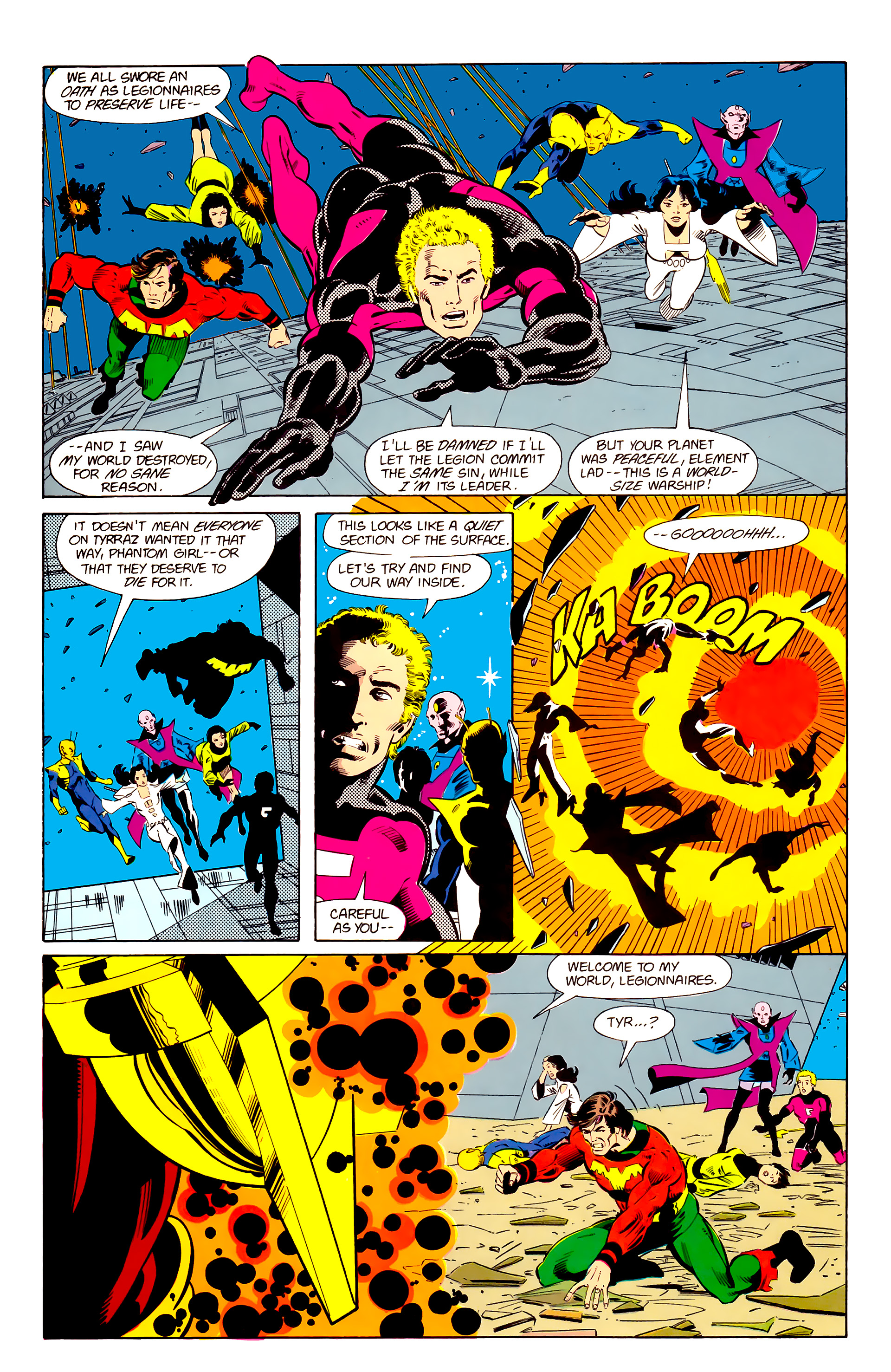 Read online Legion of Super-Heroes (1984) comic -  Issue #20 - 6