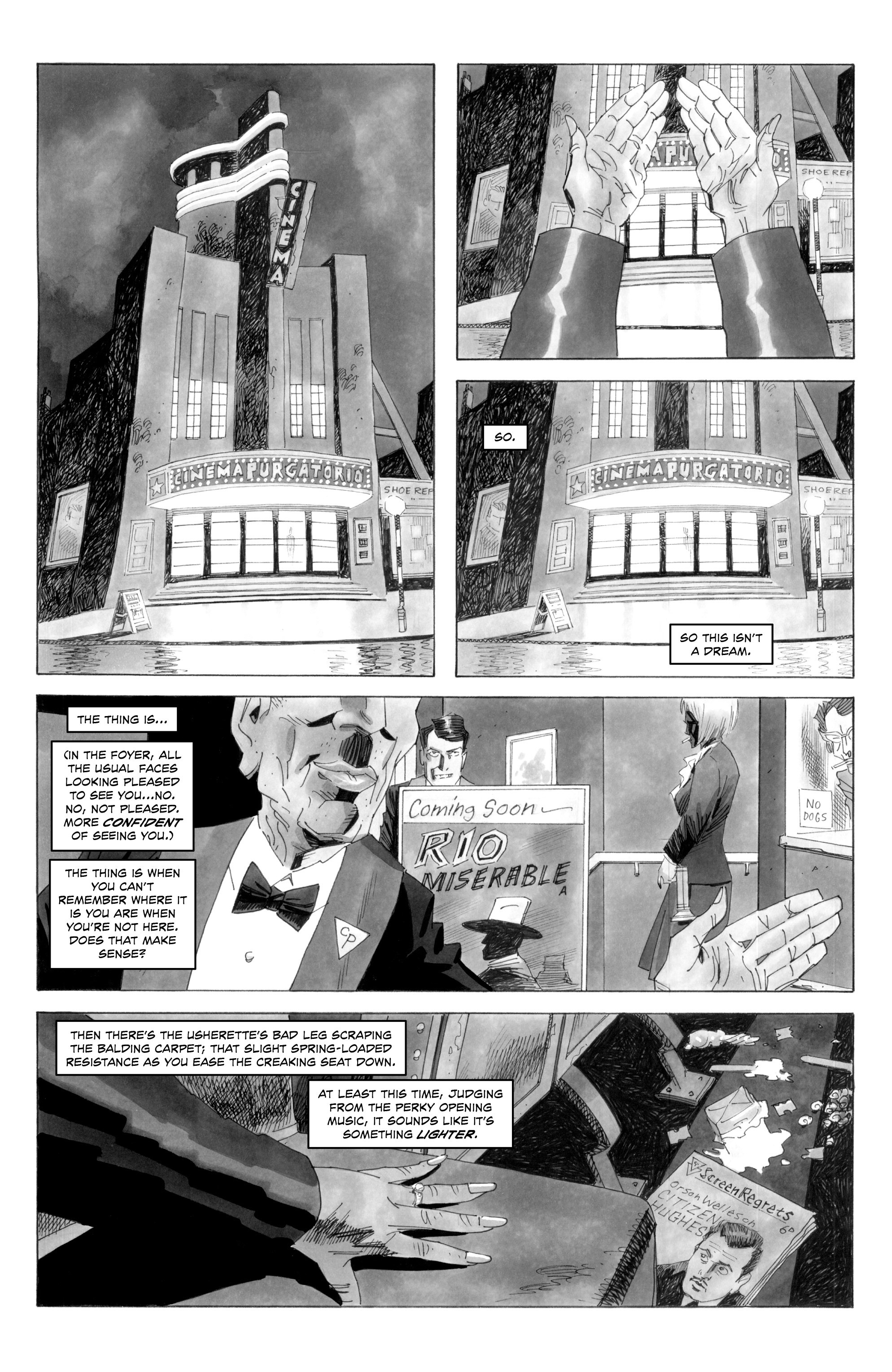 Read online Alan Moore's Cinema Purgatorio comic -  Issue #5 - 5