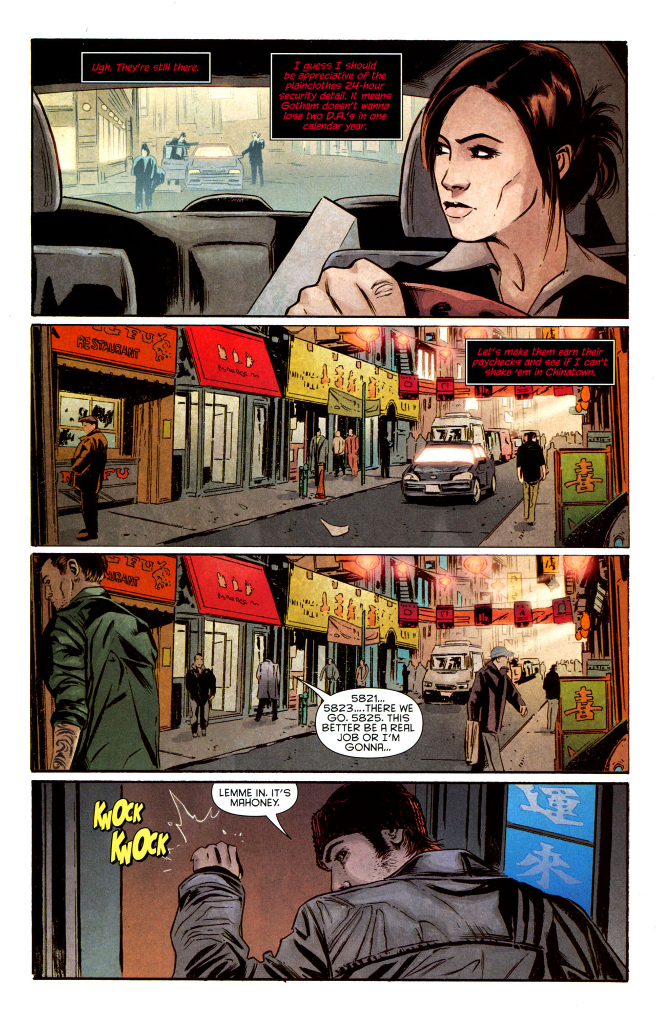 Read online Batman: Streets Of Gotham comic -  Issue #6 - 23