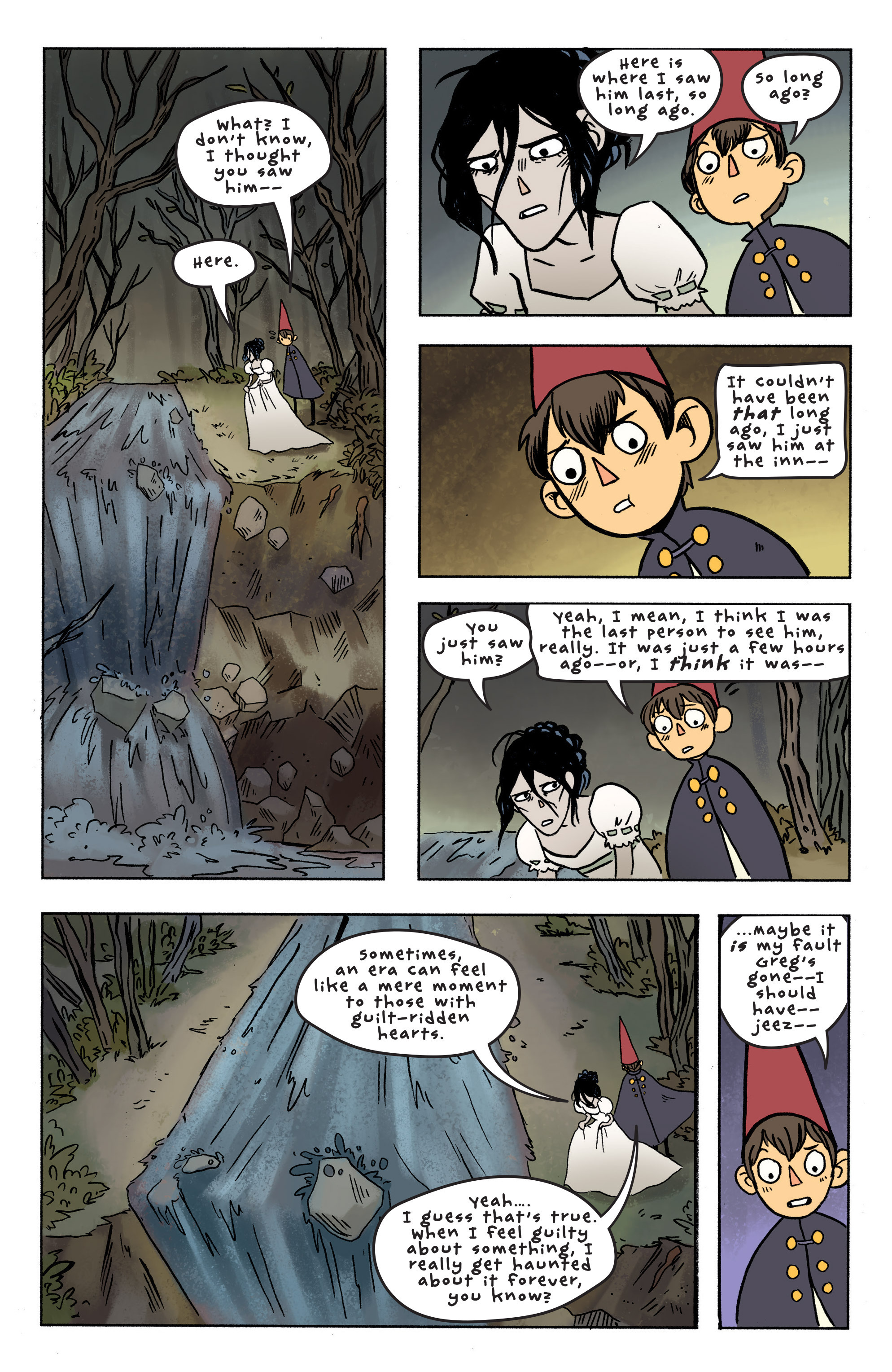Read online Over the Garden Wall (2016) comic -  Issue #7 - 20