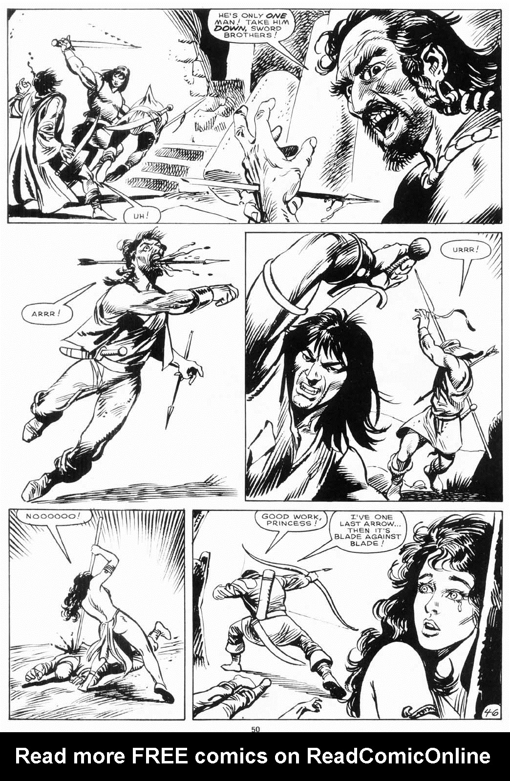 Read online The Savage Sword Of Conan comic -  Issue #156 - 49