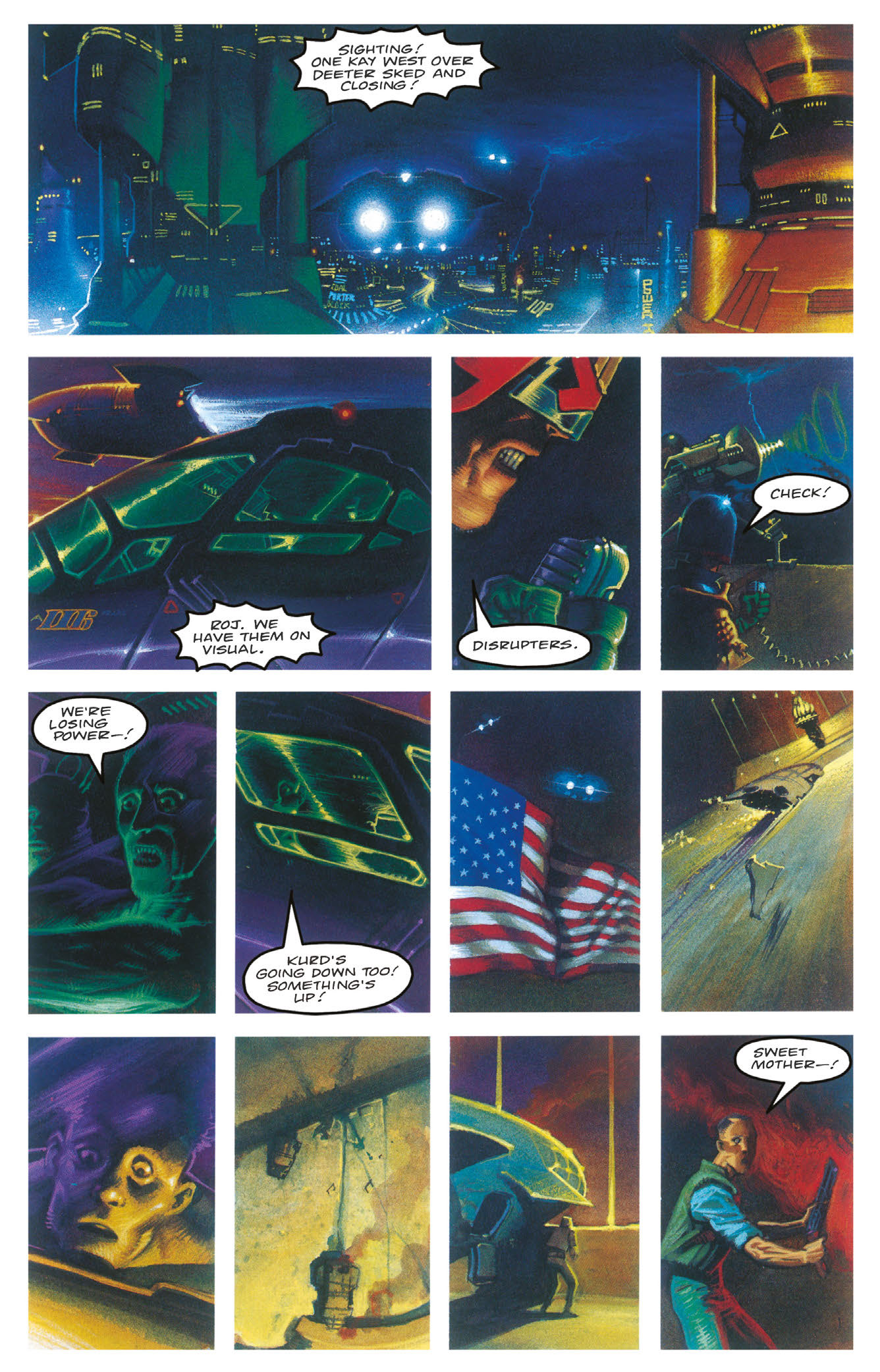 Read online Essential Judge Dredd: America comic -  Issue # TPB (Part 1) - 93