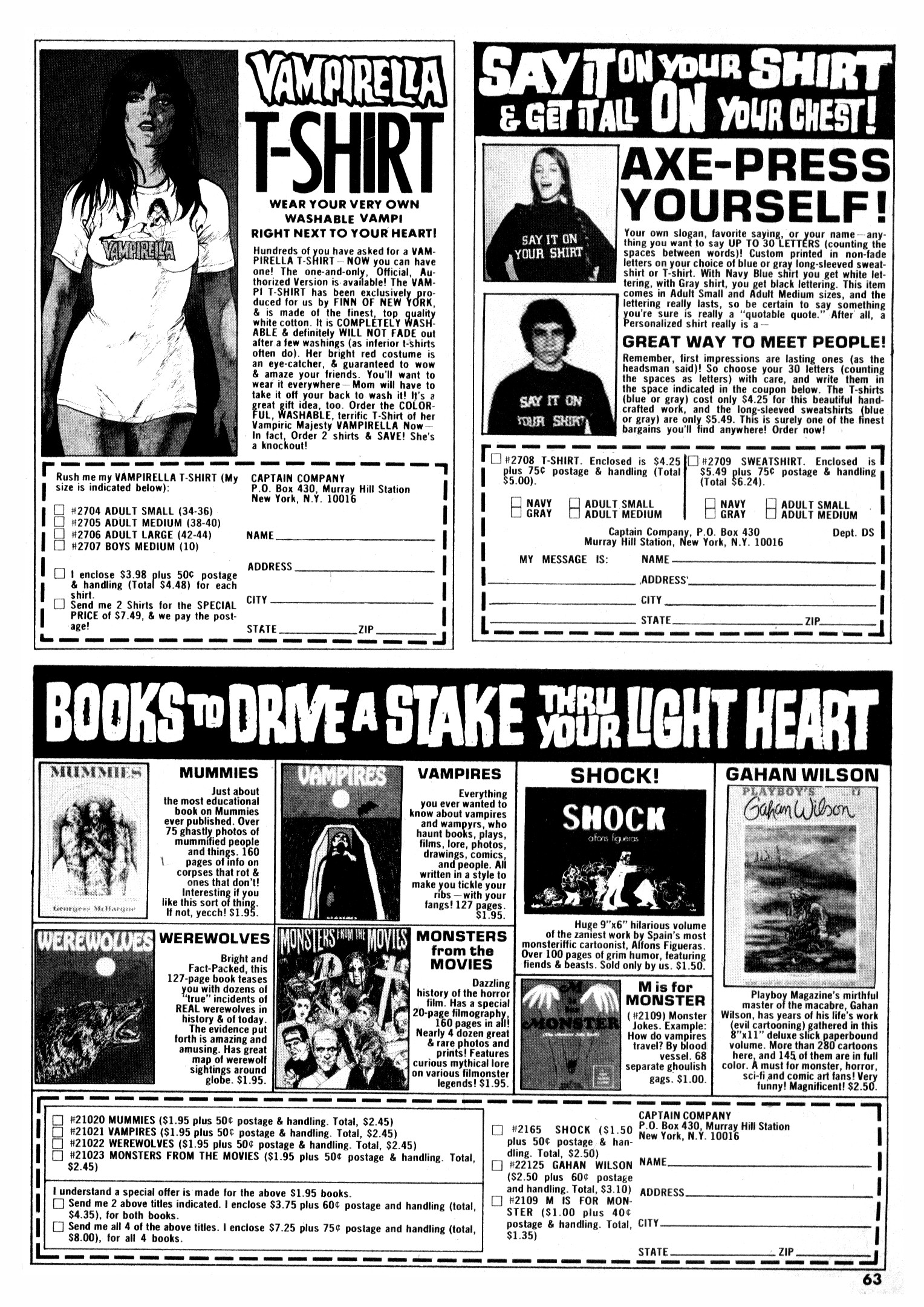 Read online Vampirella (1969) comic -  Issue #27 - 63