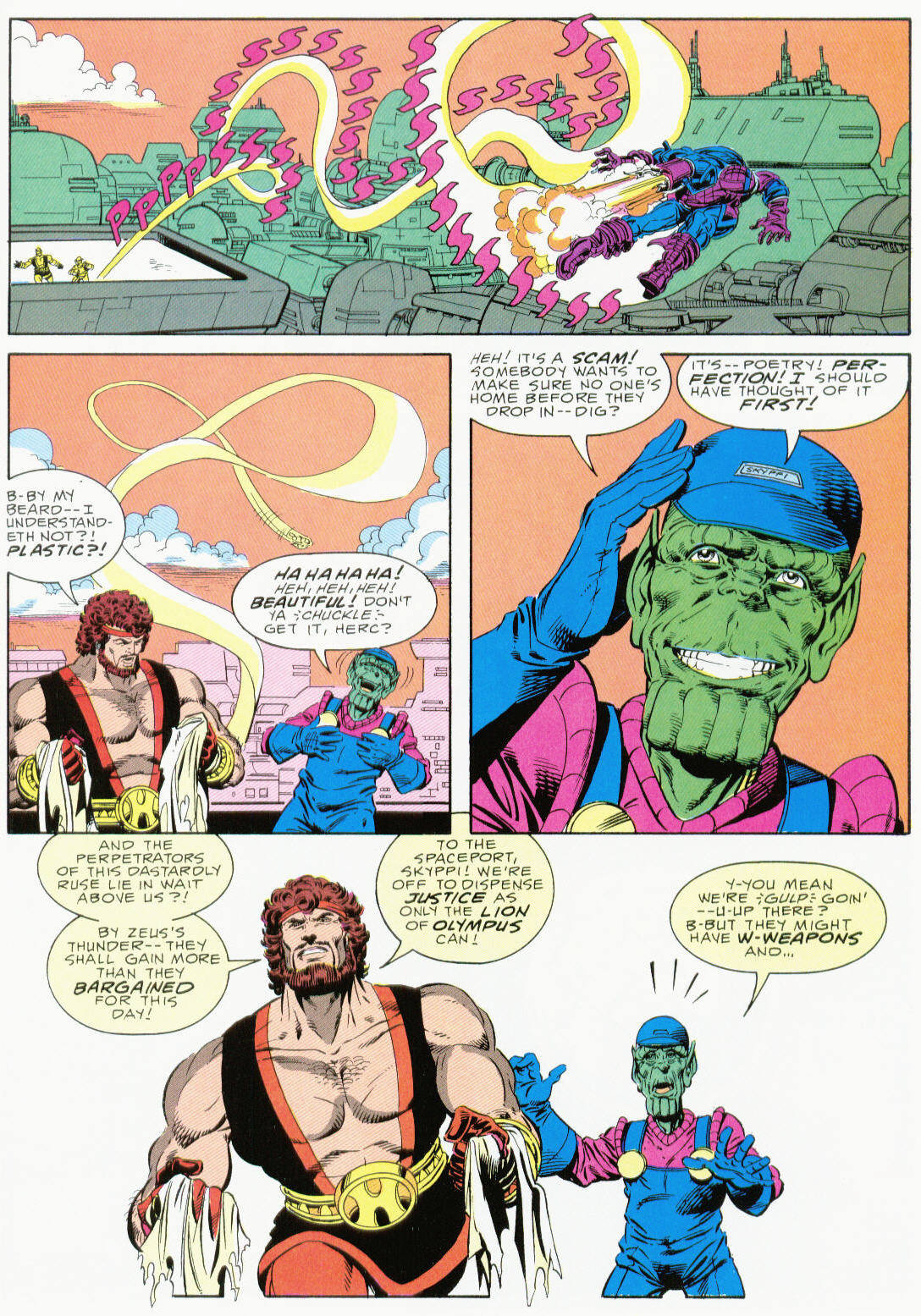Read online Marvel Graphic Novel comic -  Issue #37 - Hercules Prince of Power - Full Circle - 27