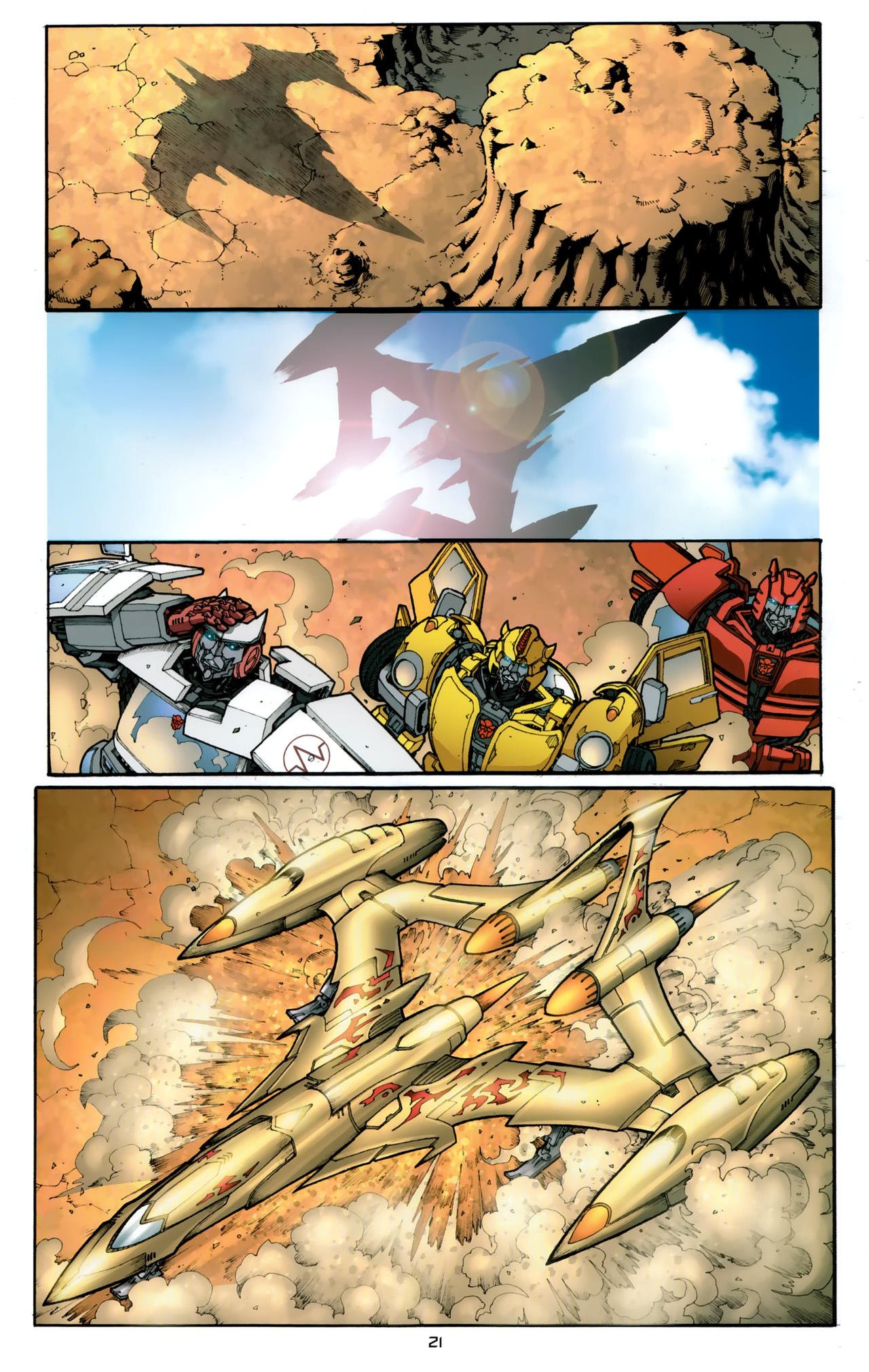 Read online The Transformers (2009) comic -  Issue #2 - 21