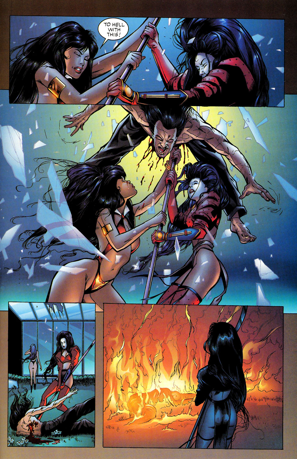 Read online Vampirella/Shi comic -  Issue # Full - 28