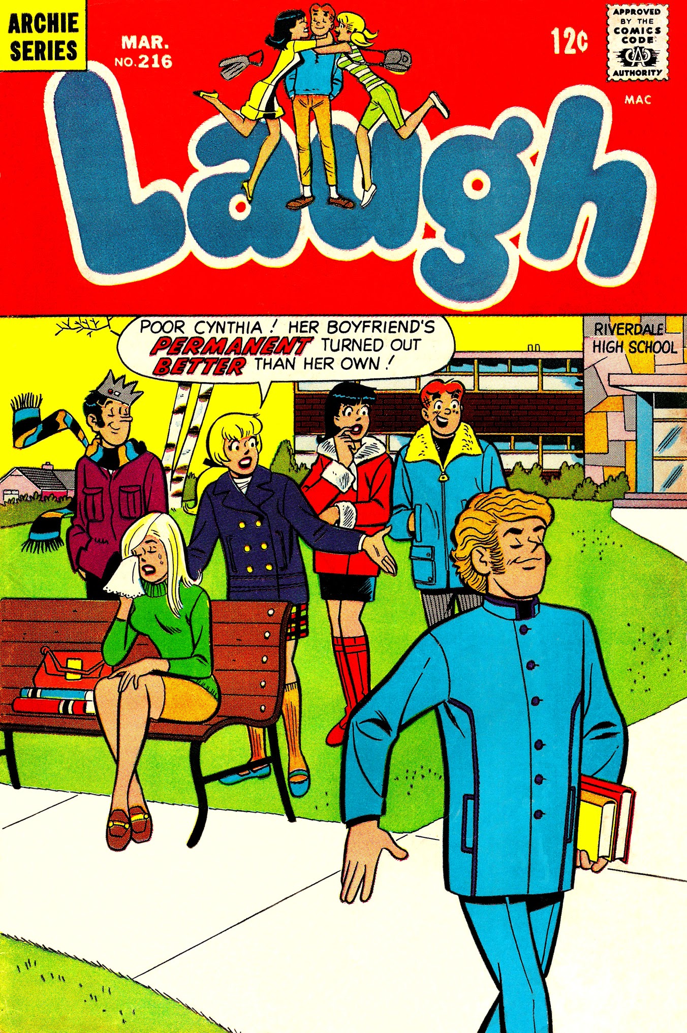 Read online Laugh (Comics) comic -  Issue #216 - 1