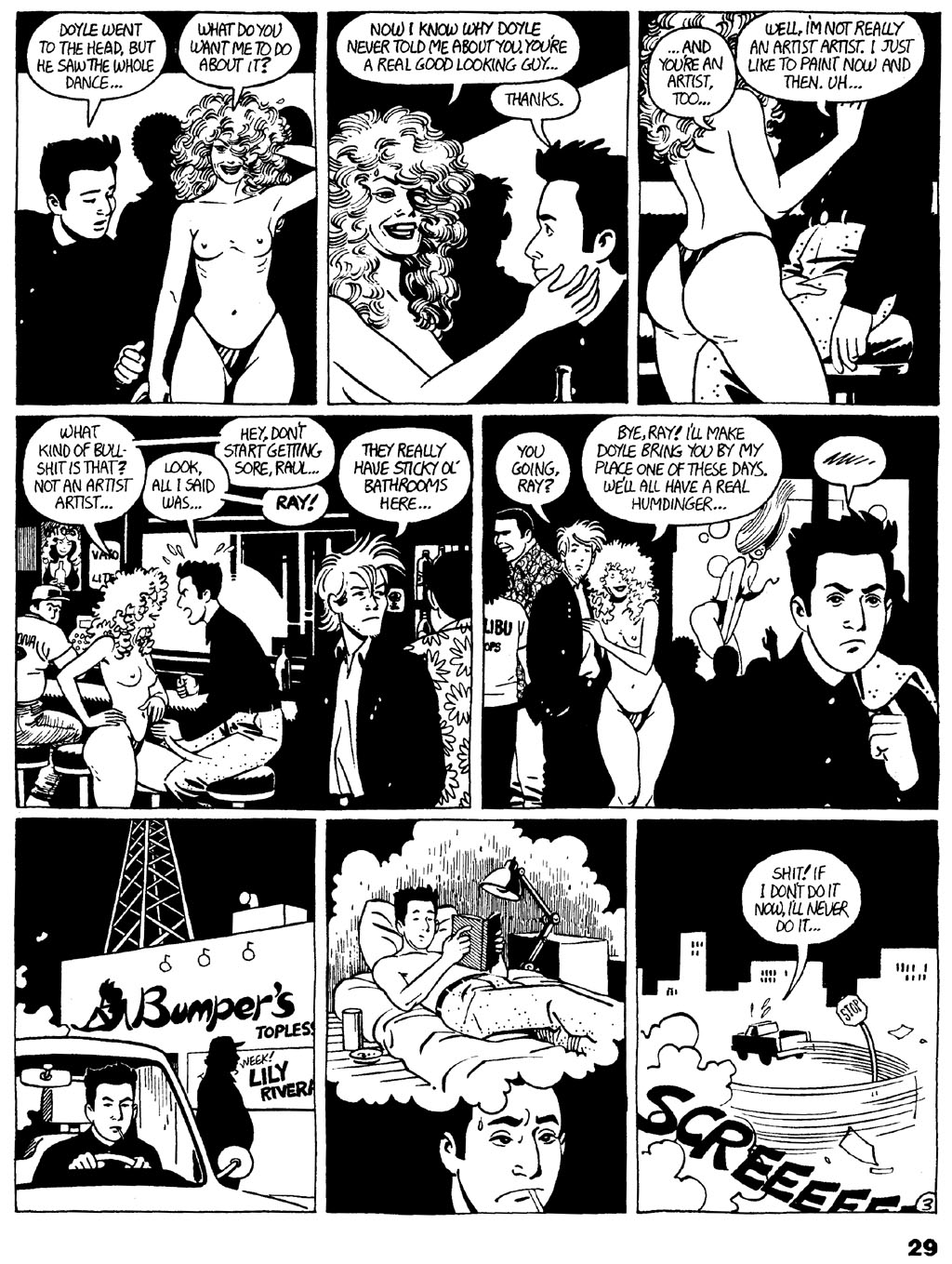 Read online Love and Rockets (1982) comic -  Issue #24 - 31