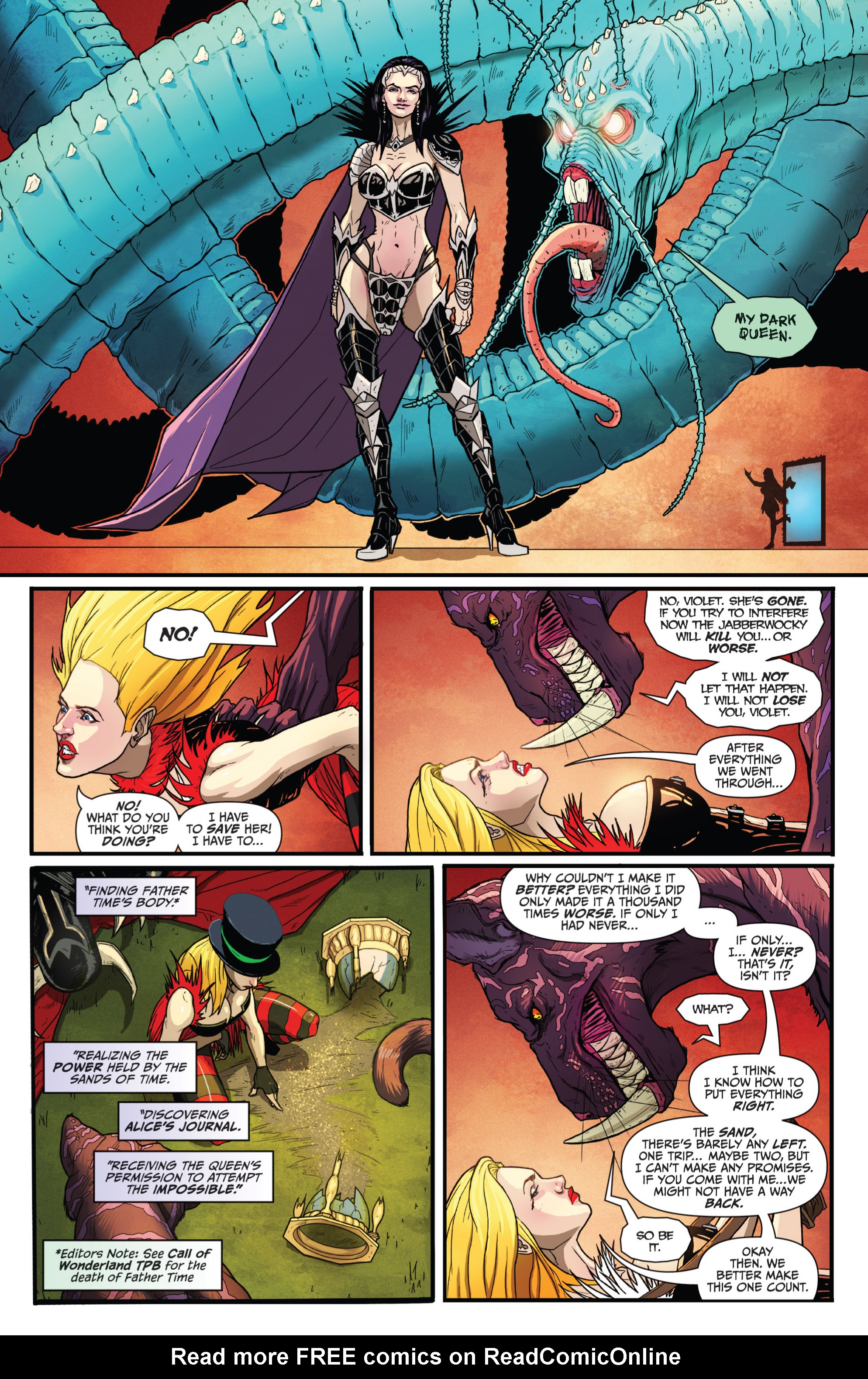 Read online Grimm Fairy Tales presents Wonderland comic -  Issue #10 - 22