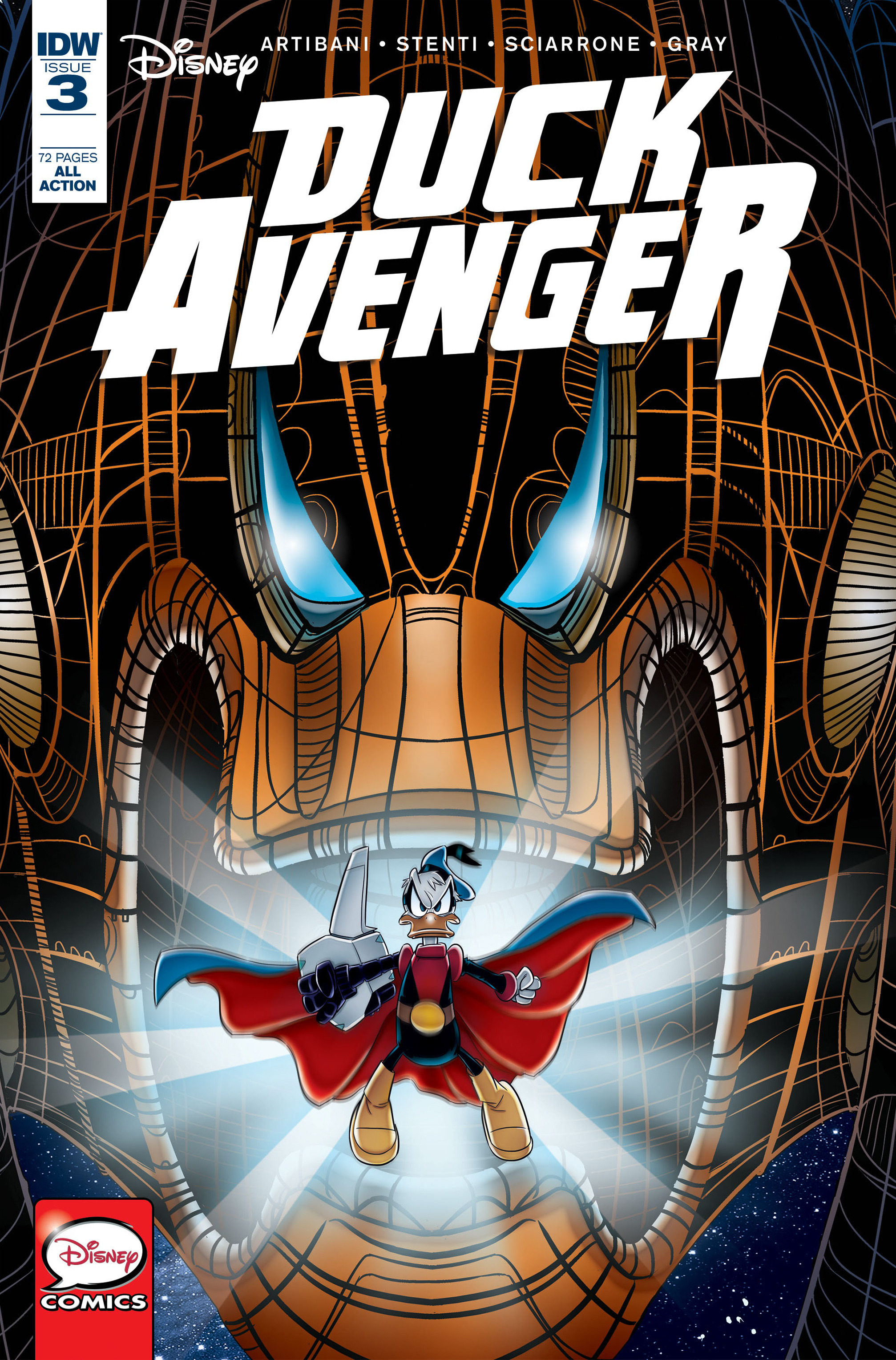 Read online Duck Avenger comic -  Issue #3 - 1