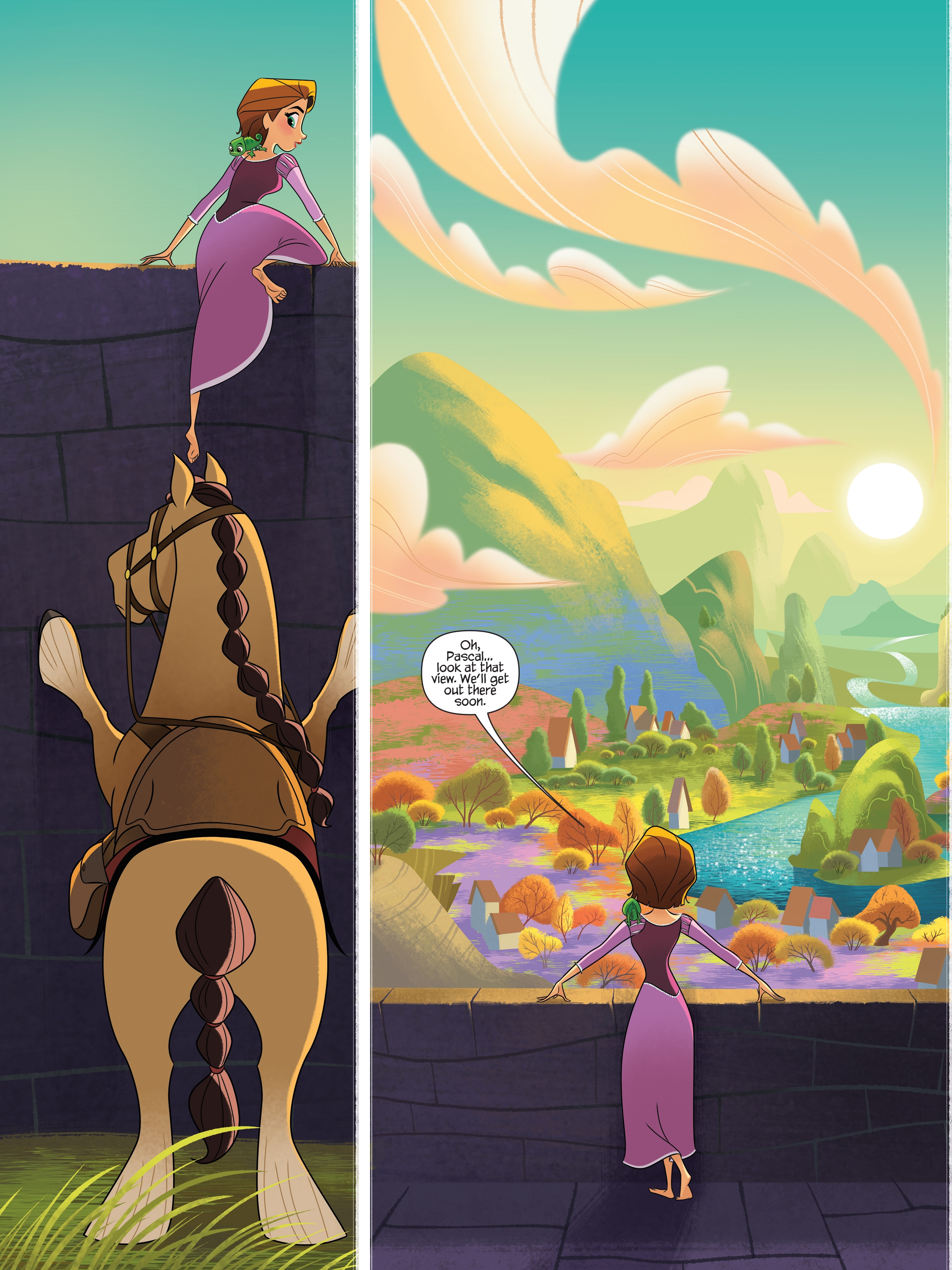 Read online Tangled: The Series-Adventure Is Calling comic -  Issue # Full - 7