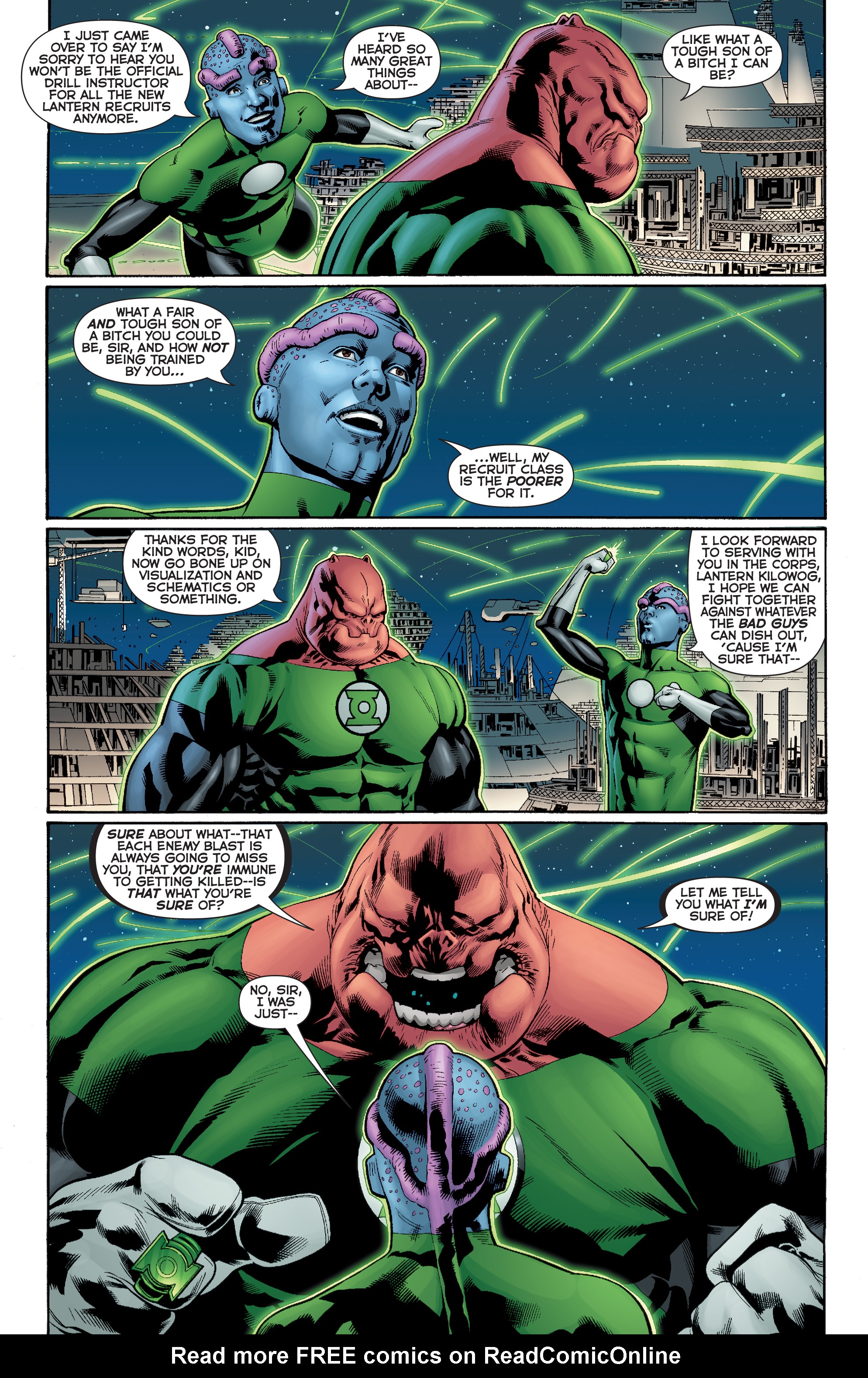 Read online Green Lantern: Emerald Warriors comic -  Issue #2 - 11