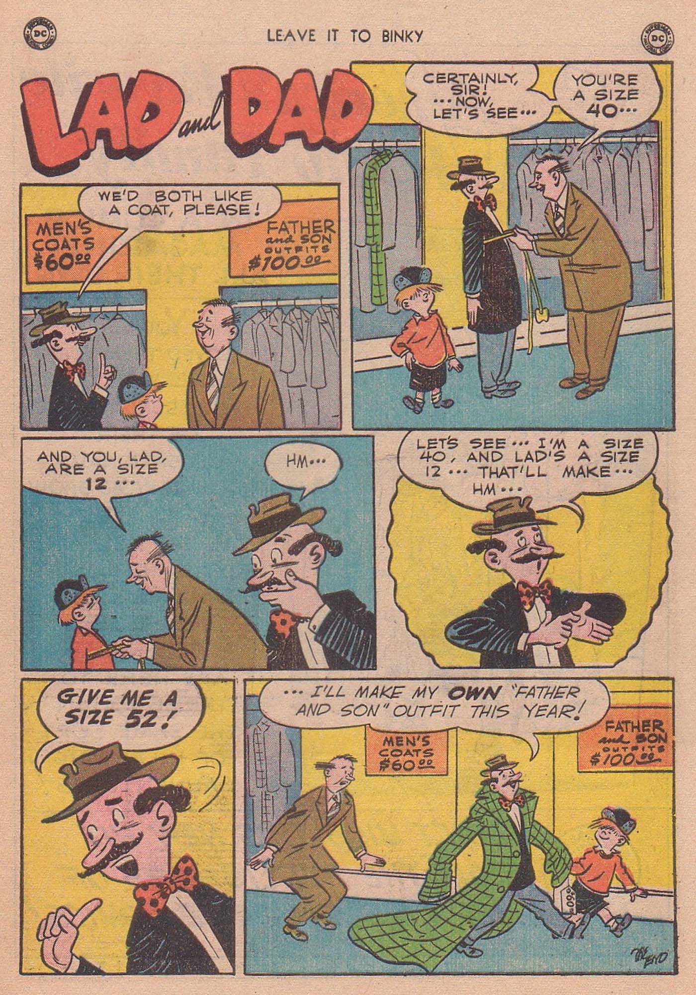 Read online Leave it to Binky comic -  Issue #11 - 49
