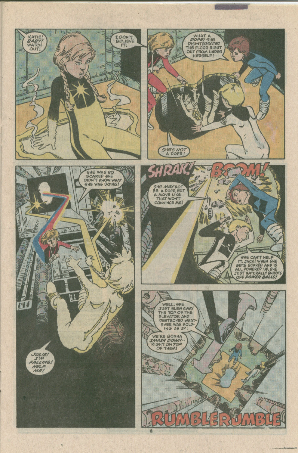 Read online Power Pack (1984) comic -  Issue #4 - 9
