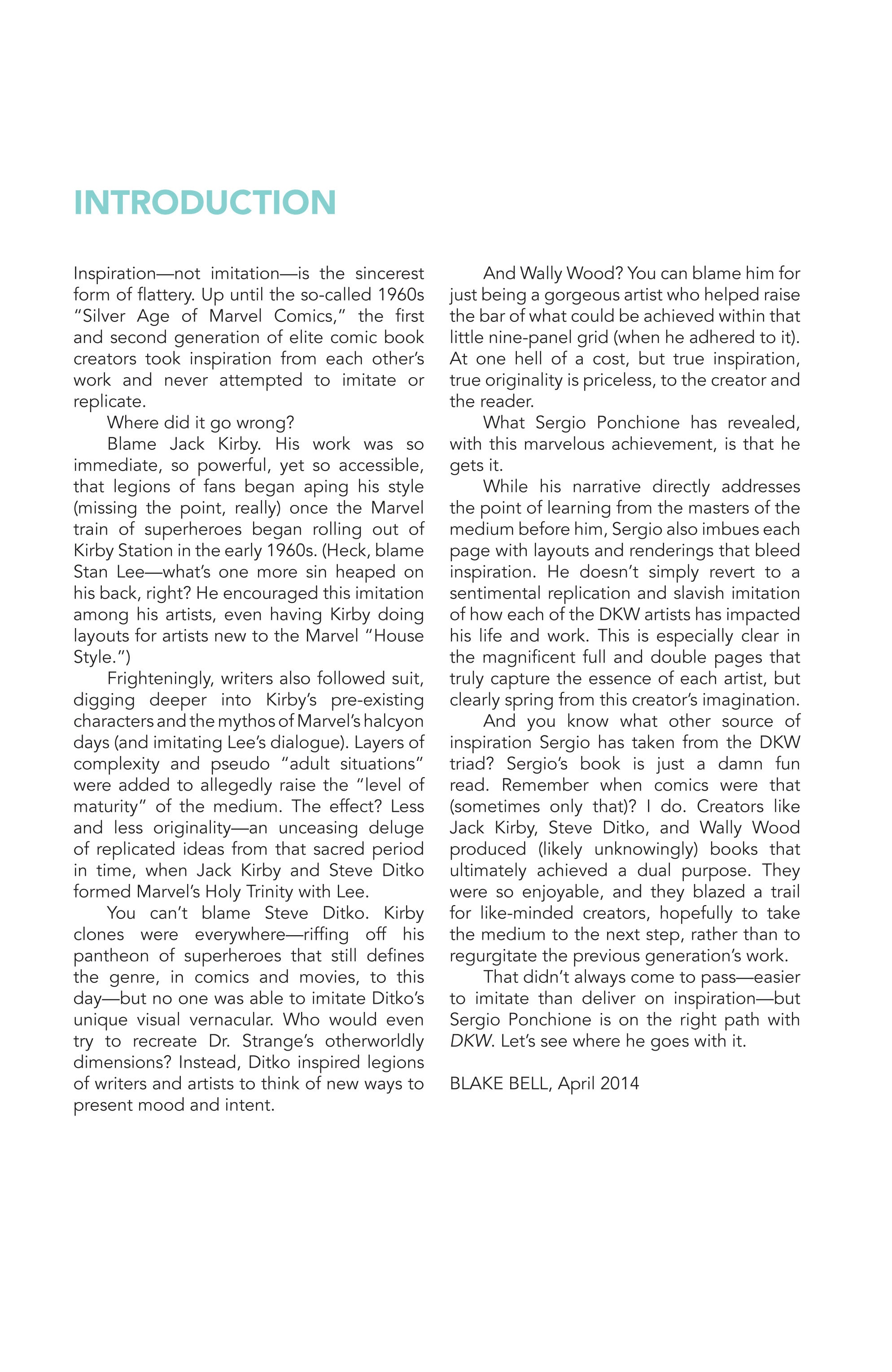 Read online DKW: Ditko Kirby Wood comic -  Issue # Full - 4