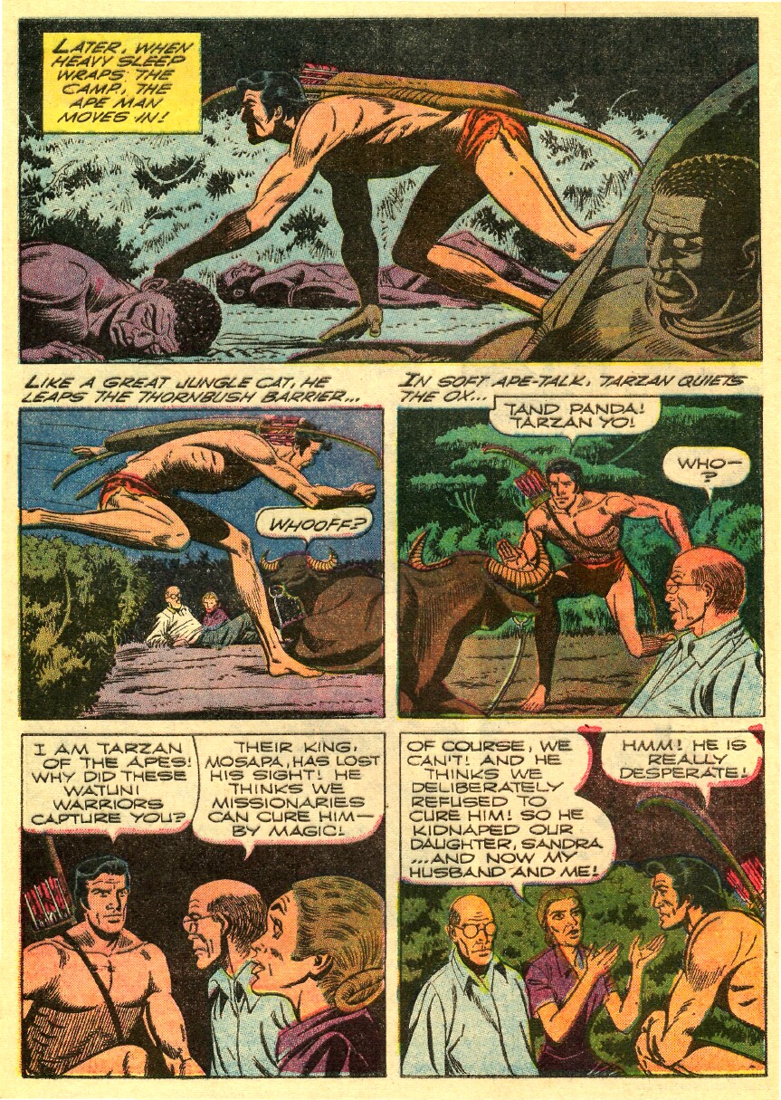 Read online Tarzan (1962) comic -  Issue #199 - 4