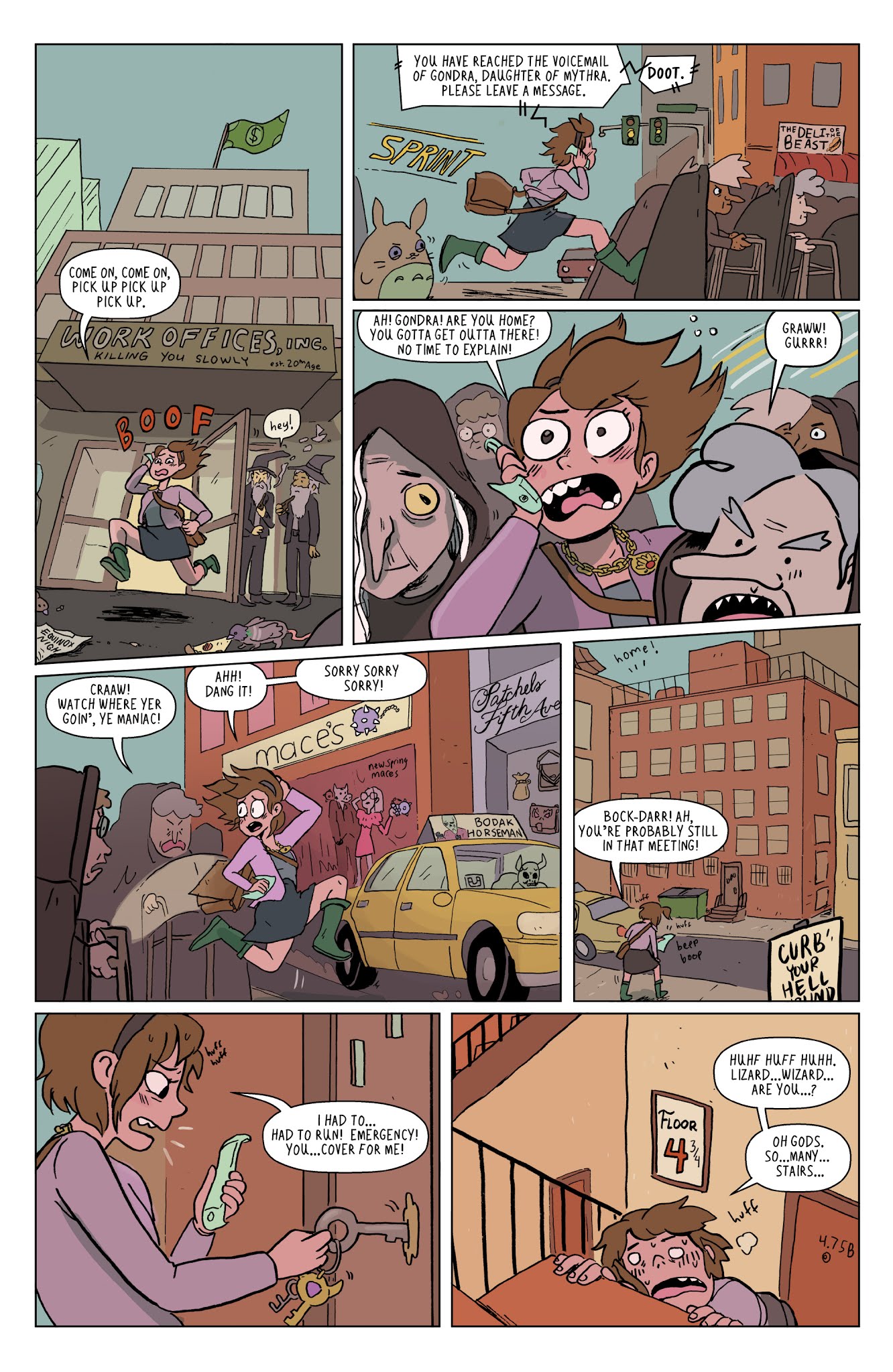 Read online Modern Fantasy comic -  Issue #1 - 22