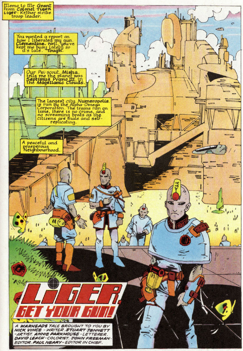 Read online Warheads comic -  Issue #8 - 16