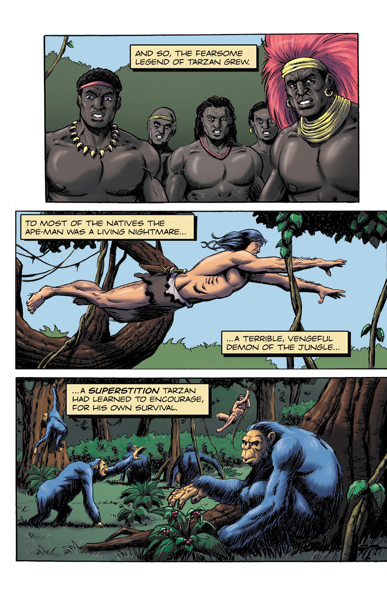 Read online Edgar Rice Burroughs' Jungle Tales of Tarzan comic -  Issue # TPB (Part 2) - 30