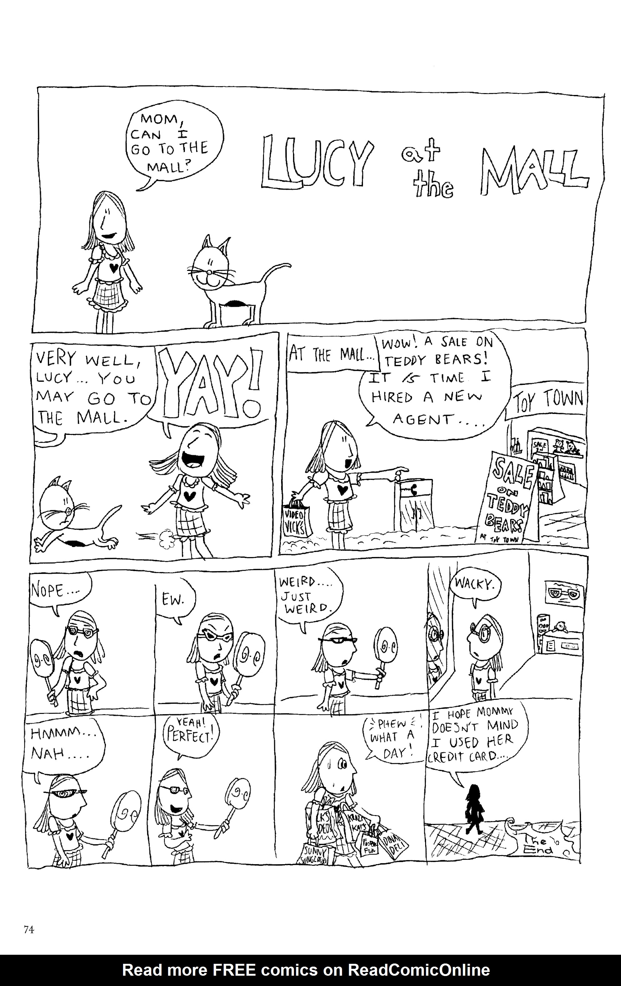 Read online Drawing Lines: An Anthology of Women Cartoonists comic -  Issue # TPB - 74