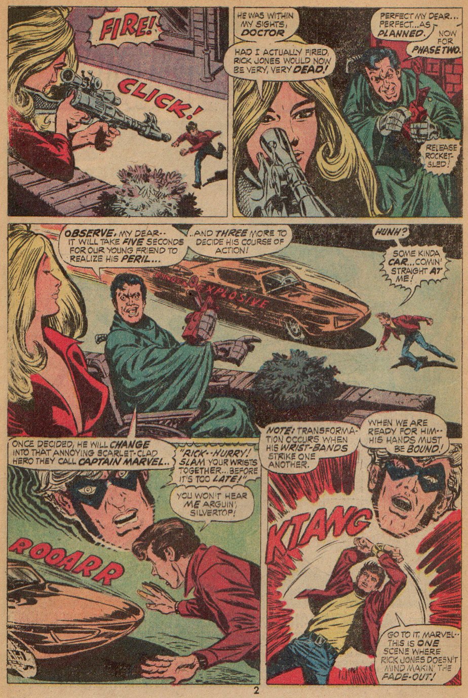 Read online Captain Marvel (1968) comic -  Issue #24 - 3