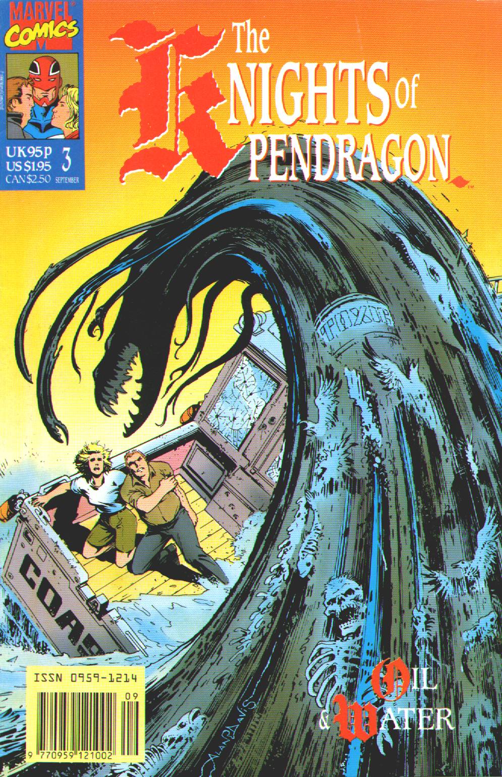 Read online The Knights of Pendragon comic -  Issue #3 - 1