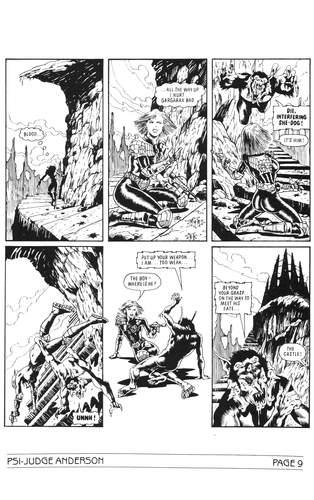 Read online Psi-Judge Anderson comic -  Issue #4 - 11