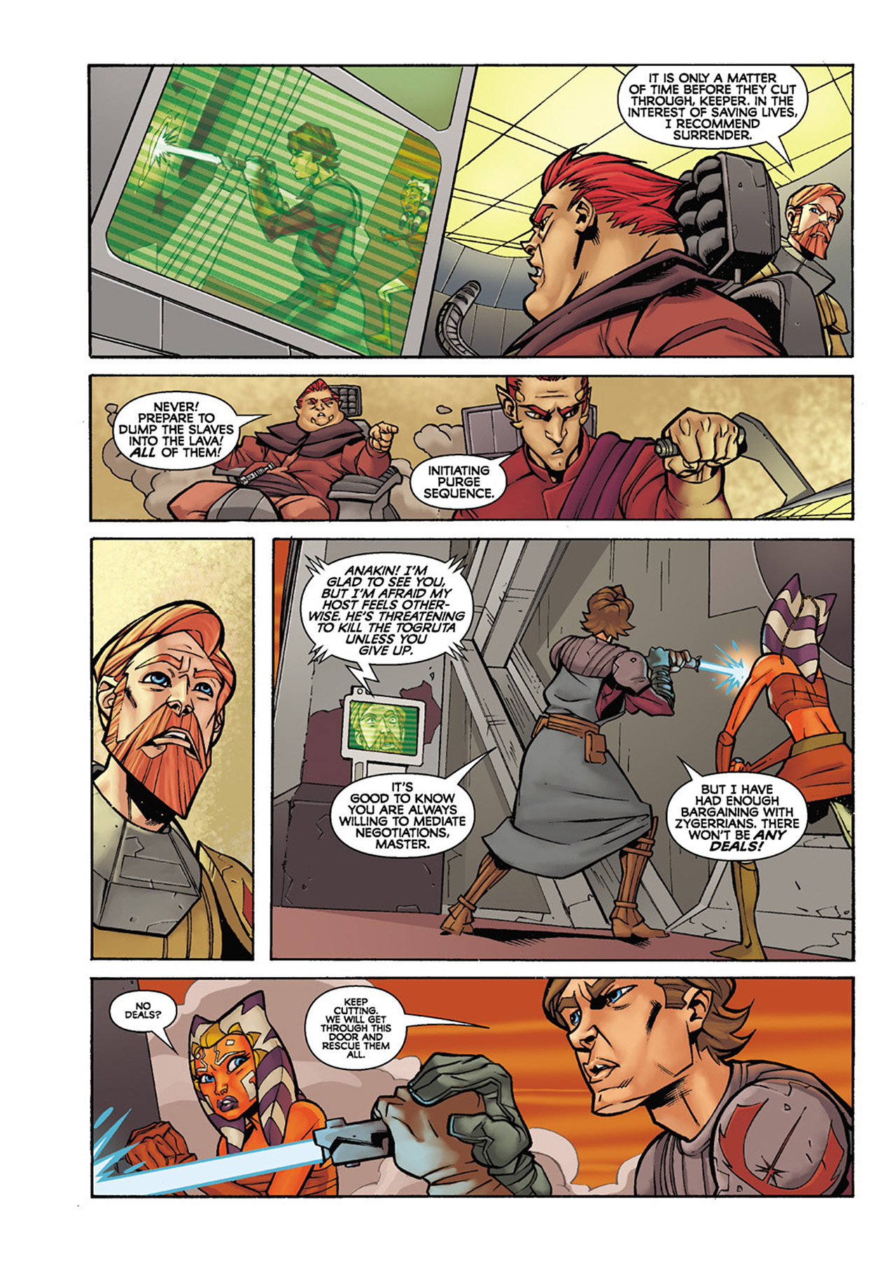 Read online Star Wars: The Clone Wars comic -  Issue #6 - 7