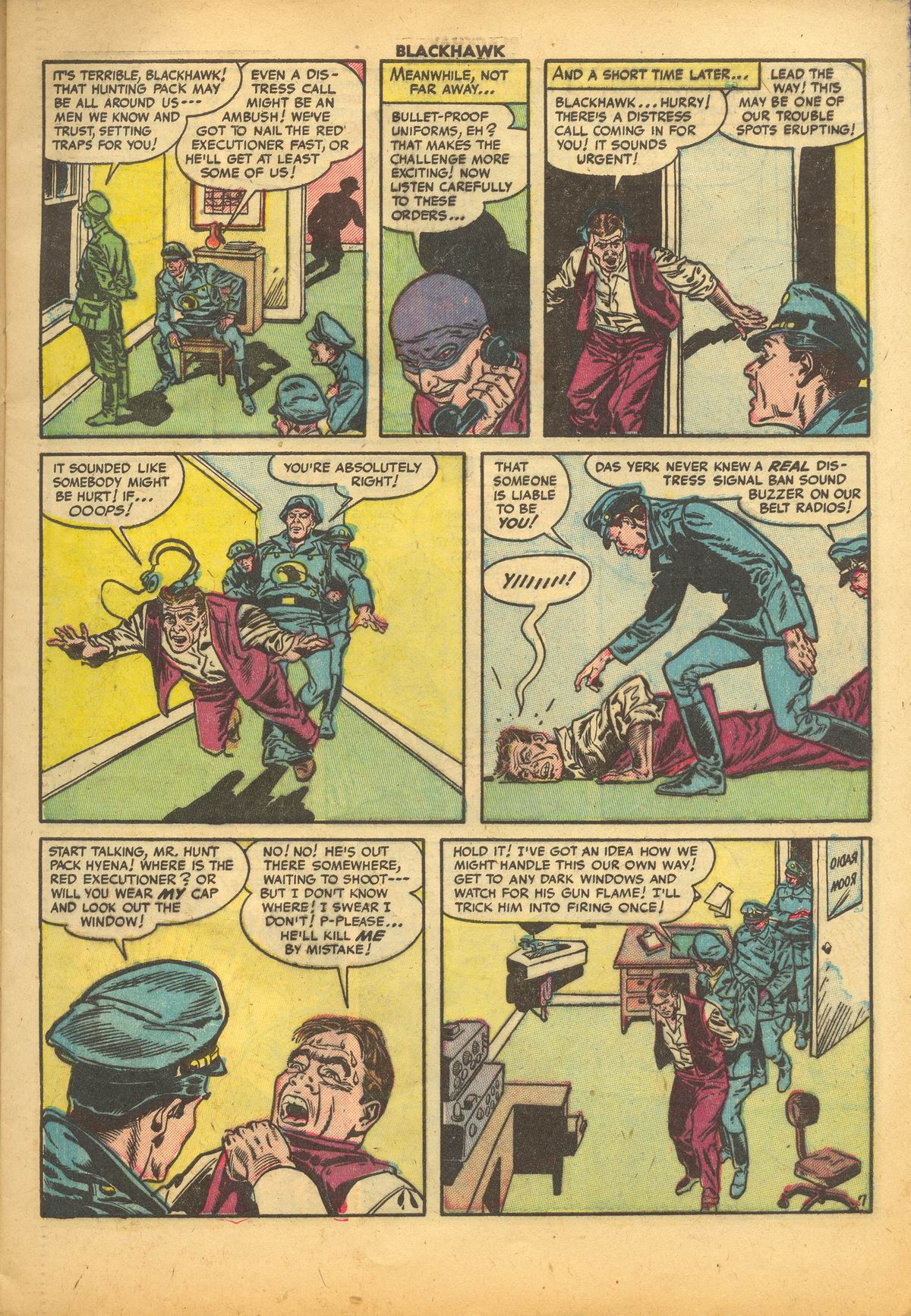 Read online Blackhawk (1957) comic -  Issue #66 - 10