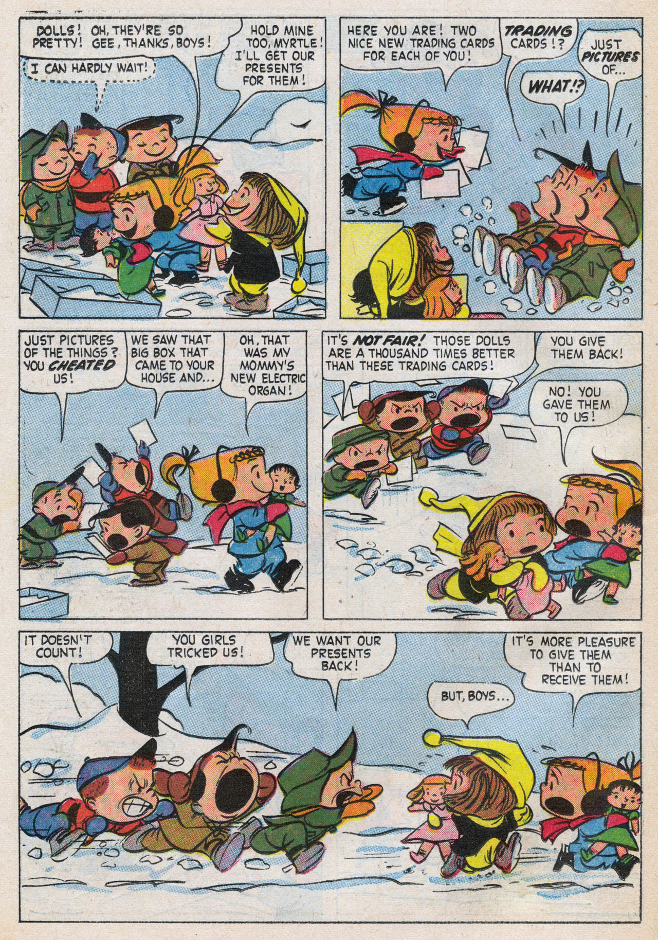 Read online Bugs Bunny's Christmas Funnies comic -  Issue # TPB 9 - 86