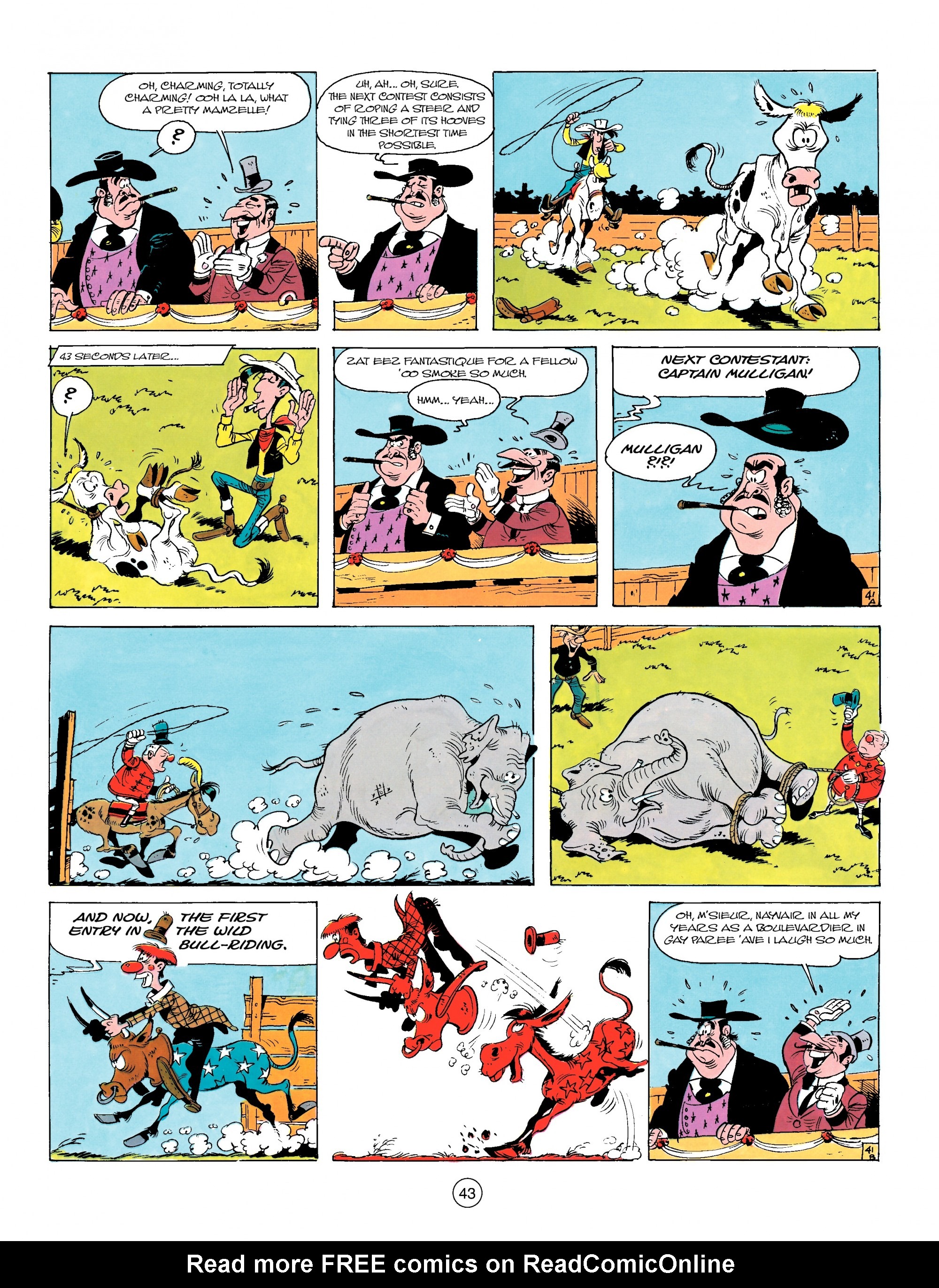 Read online A Lucky Luke Adventure comic -  Issue #11 - 43