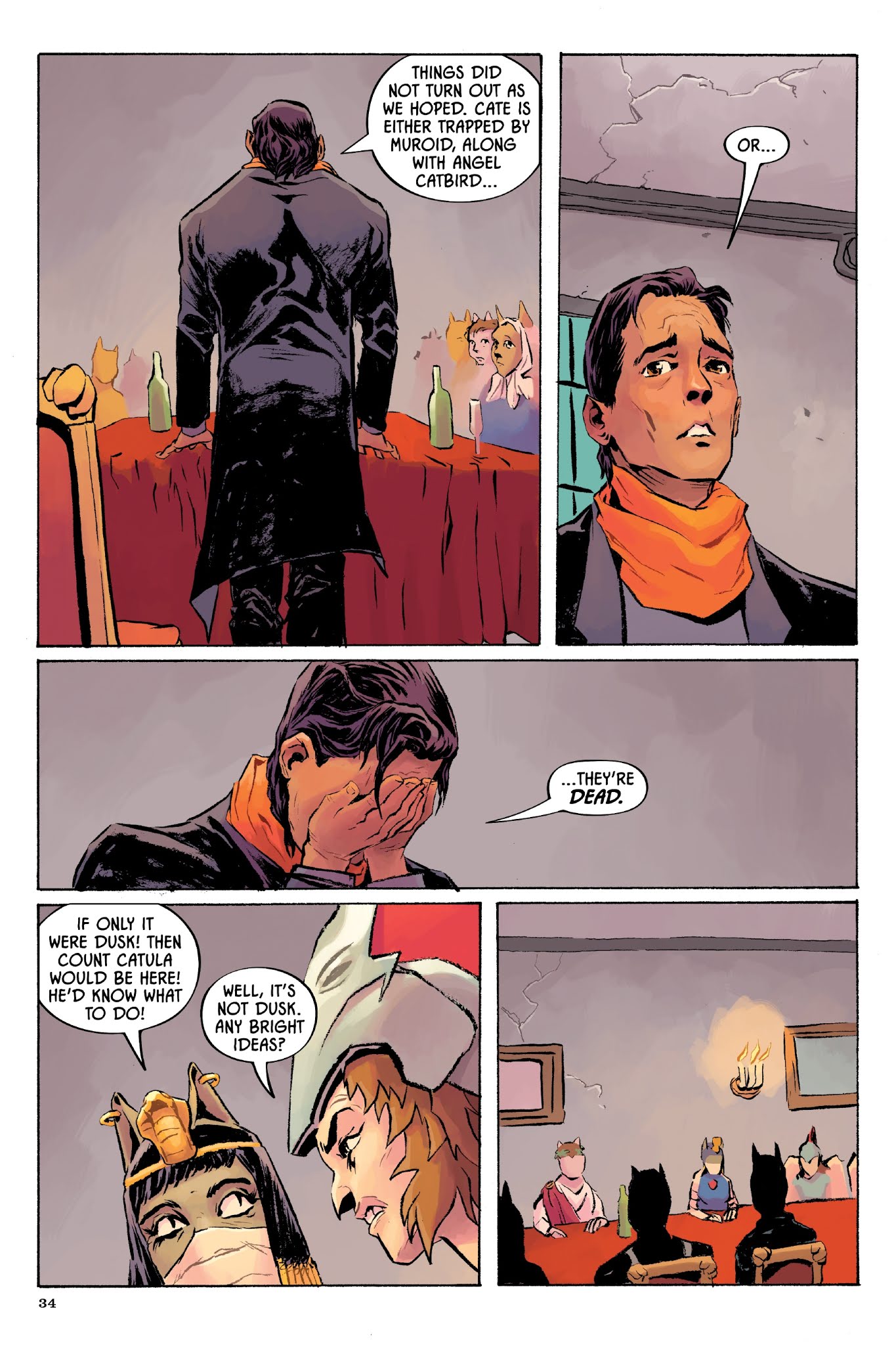 Read online Angel Catbird comic -  Issue # TPB 3 - 34