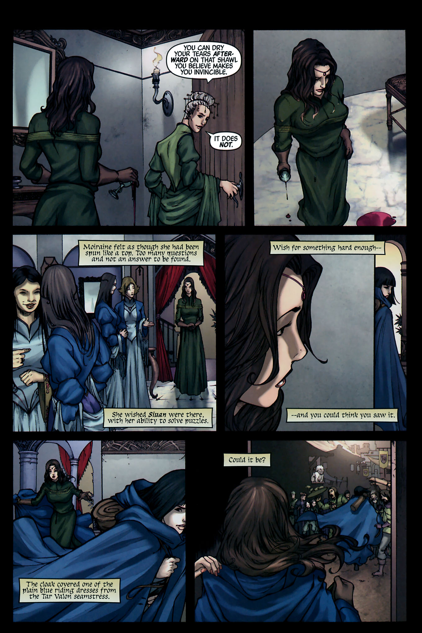 Read online Robert Jordan's The Wheel of Time: New Spring comic -  Issue #6 - 17