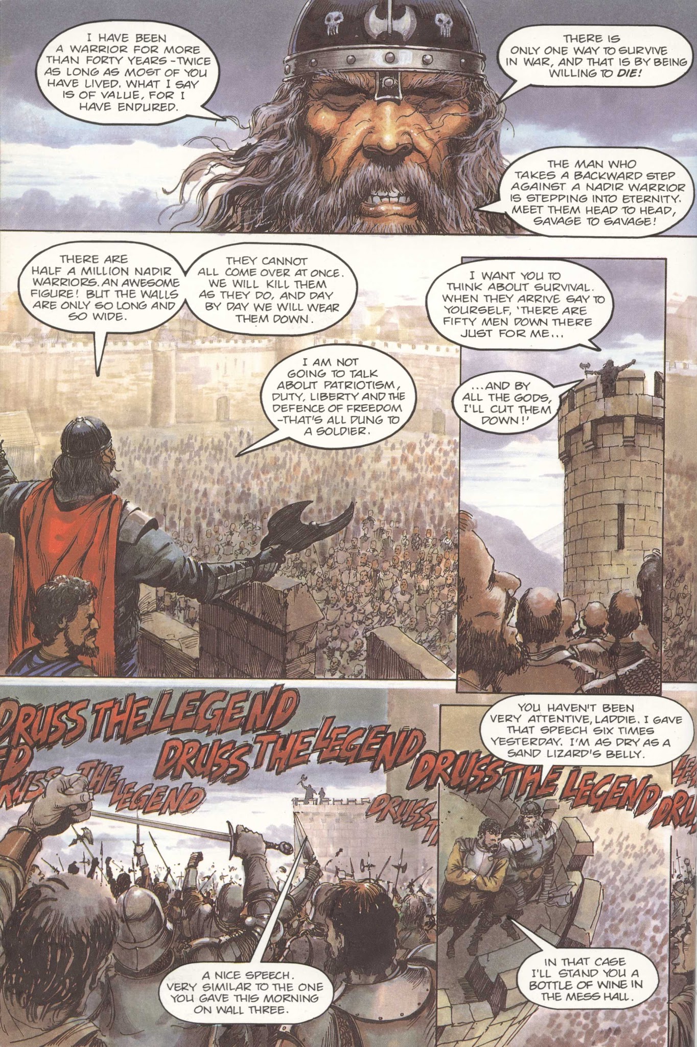 Read online David Gemmell's Legend: A Graphic Novel comic -  Issue # TPB - 49