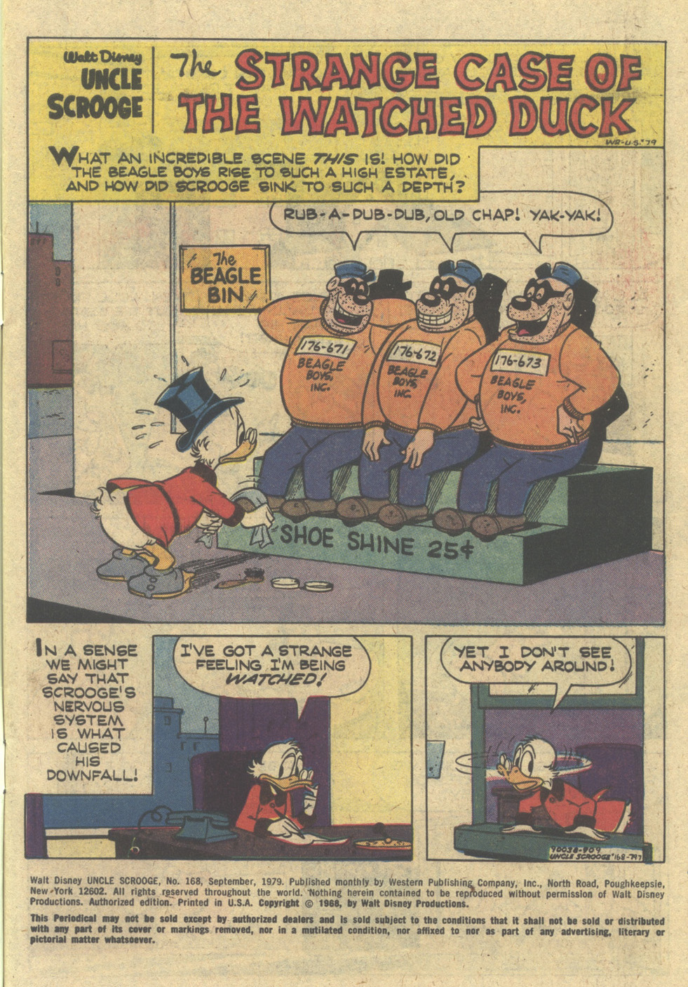 Read online Uncle Scrooge (1953) comic -  Issue #168 - 3