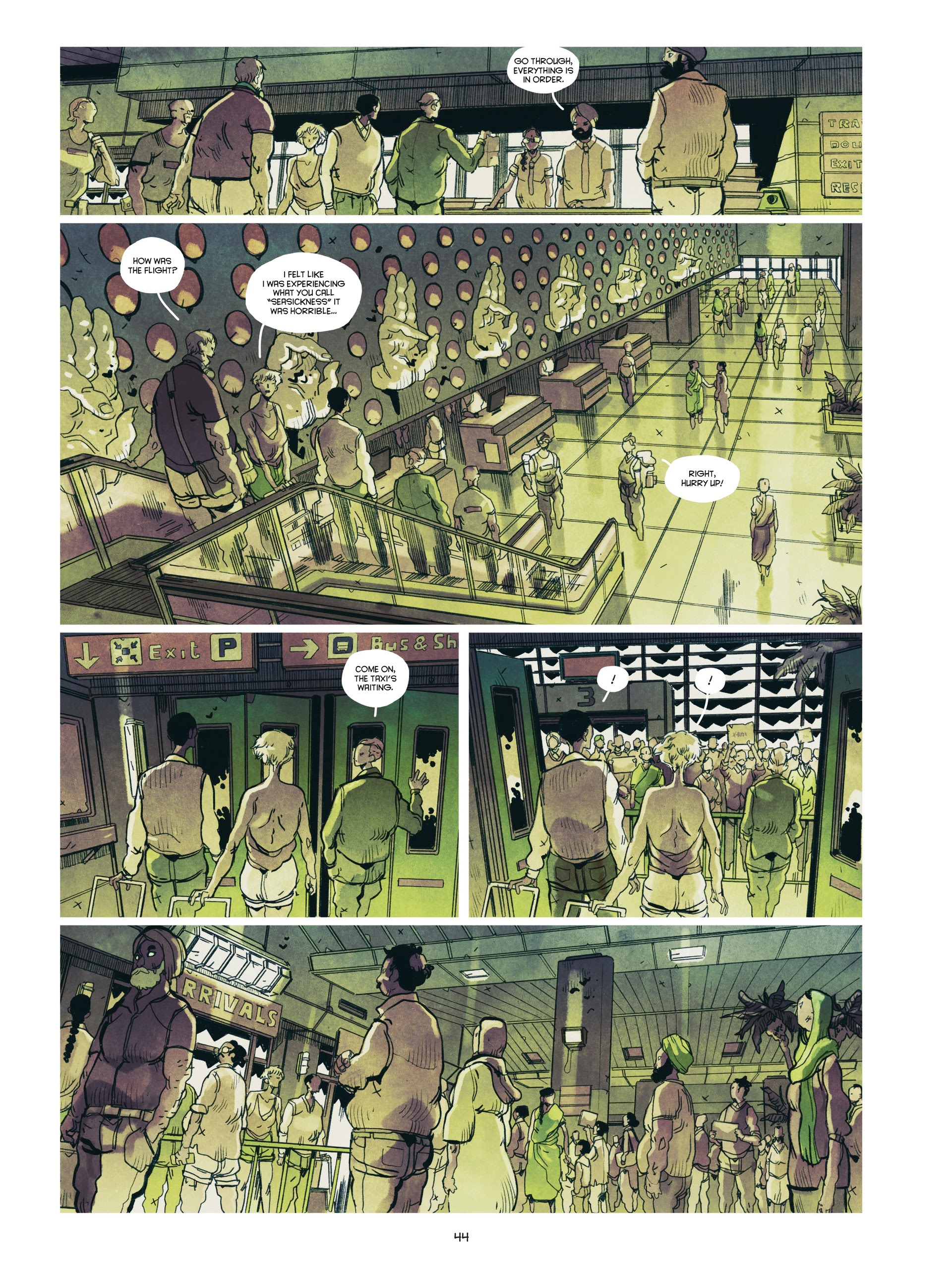 Read online Carbon & Silicon (2020) comic -  Issue # TPB (Part 1) - 43