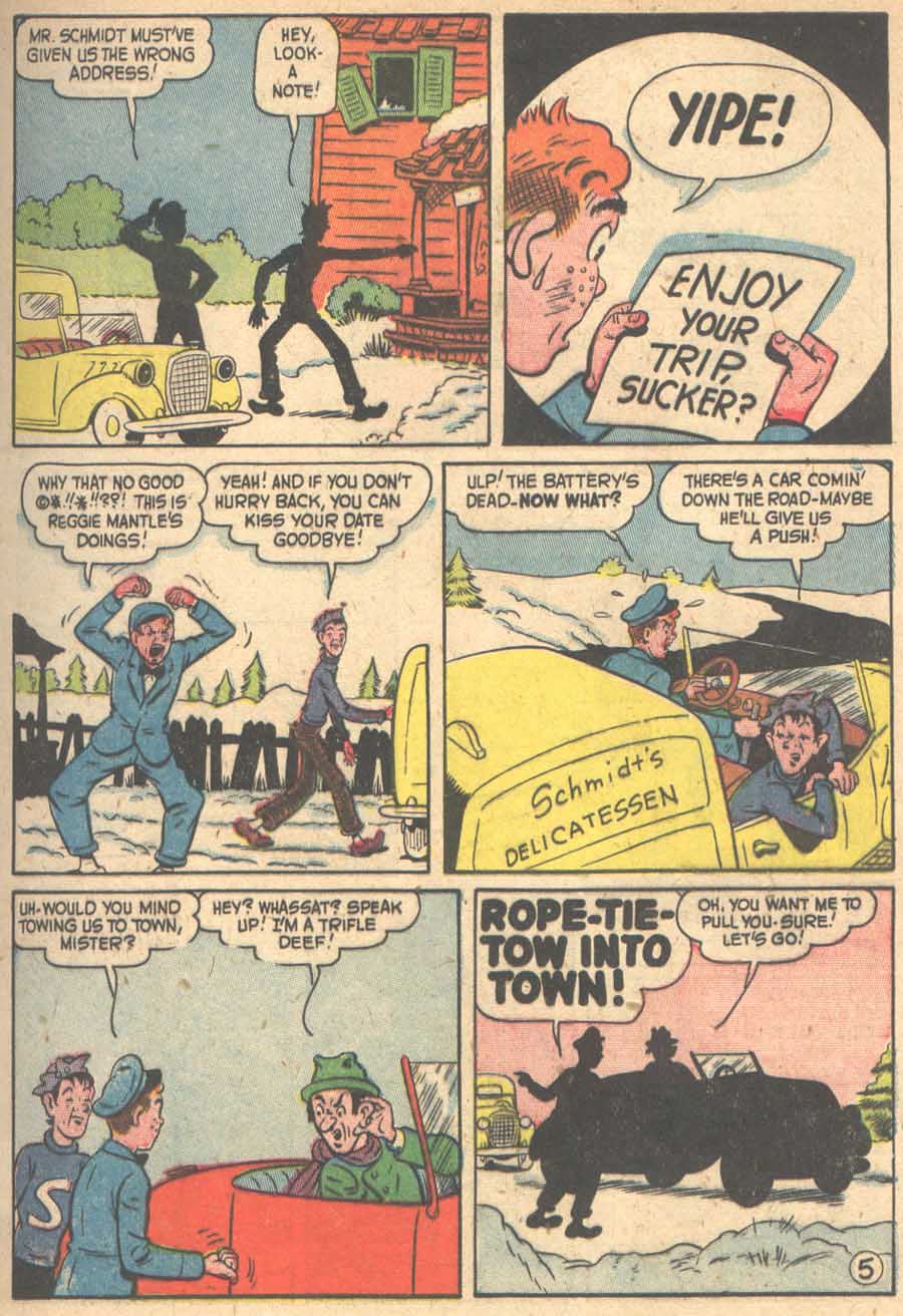 Read online Pep Comics comic -  Issue #65 - 8